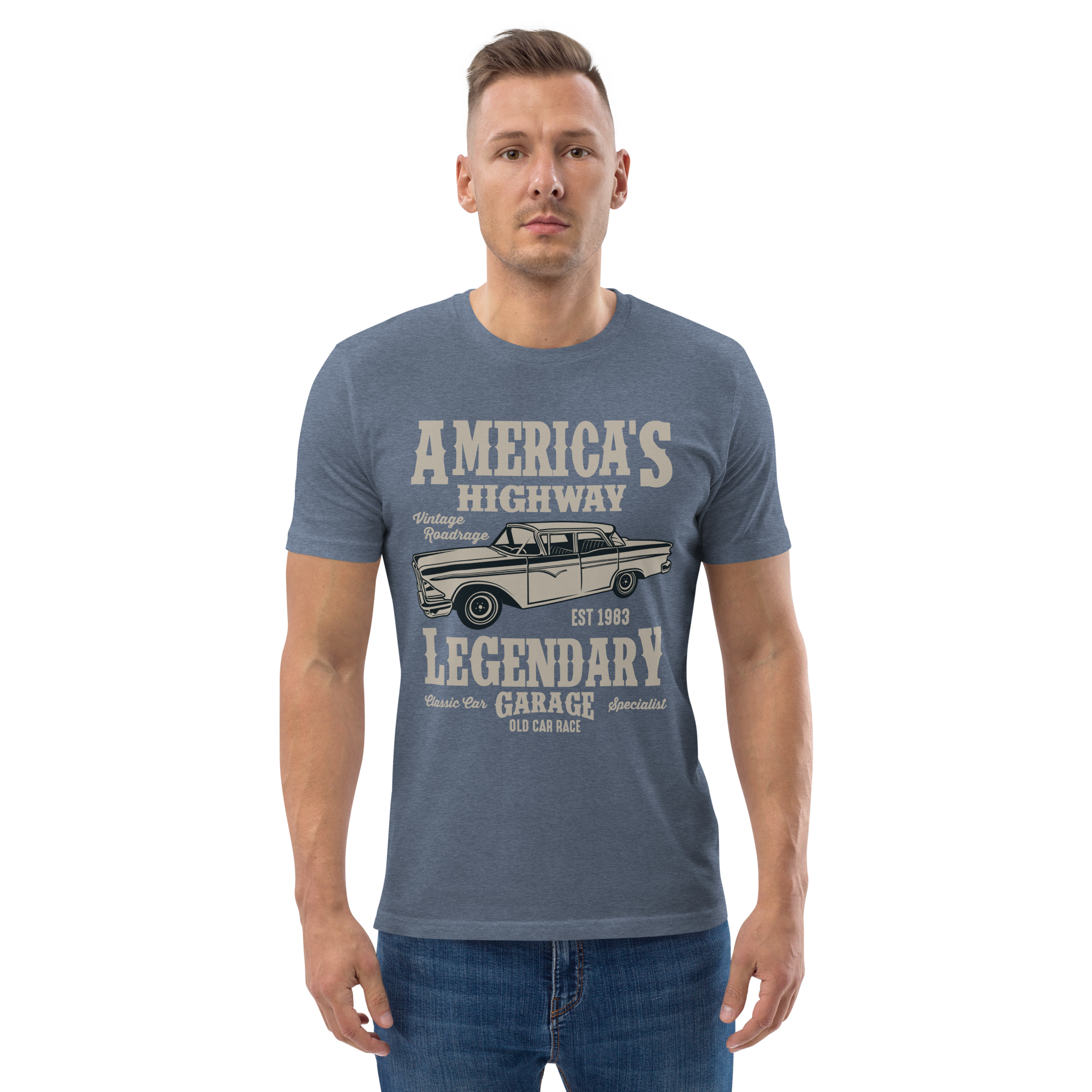 AMERICA'S HIGHWAY unisex t-shirt