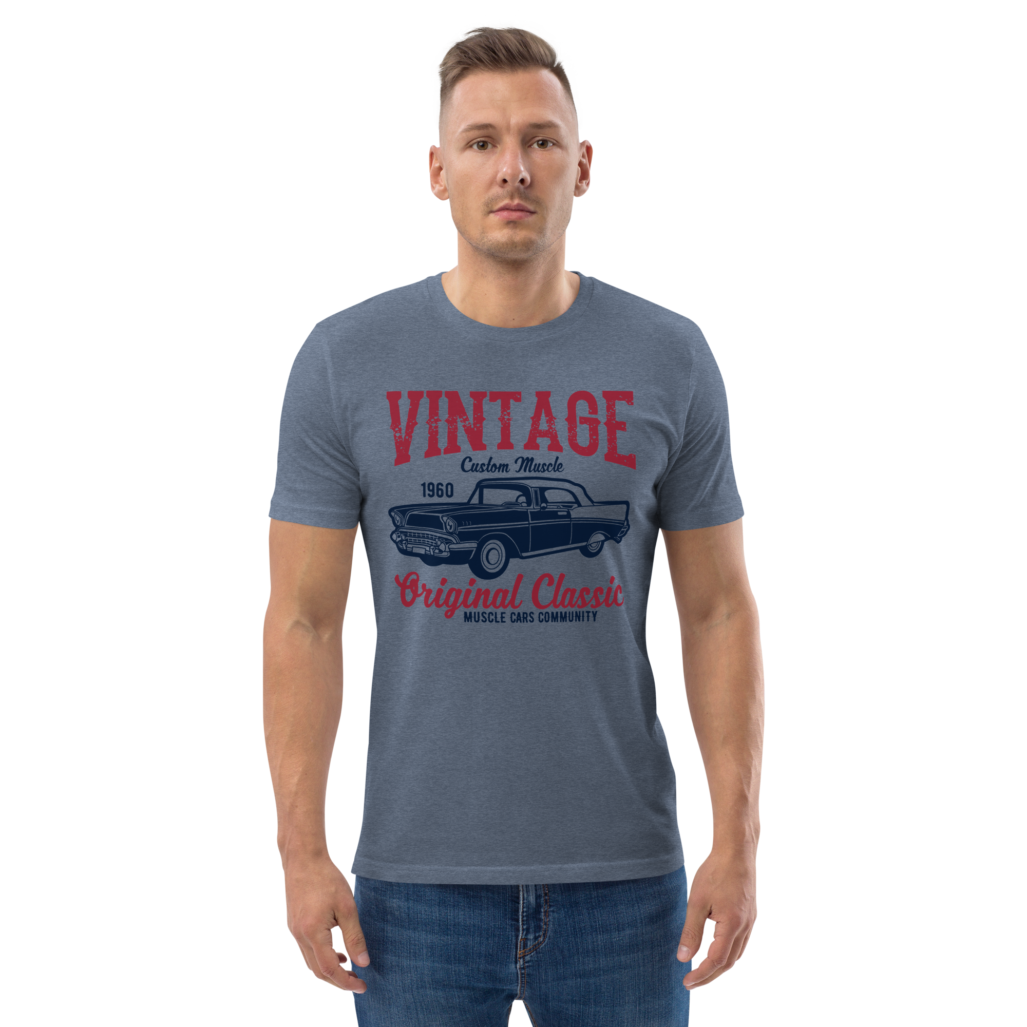VINTAGE ORIGINAL CLASSIC Unisex T-Shirt aus Bio-Baumwolle