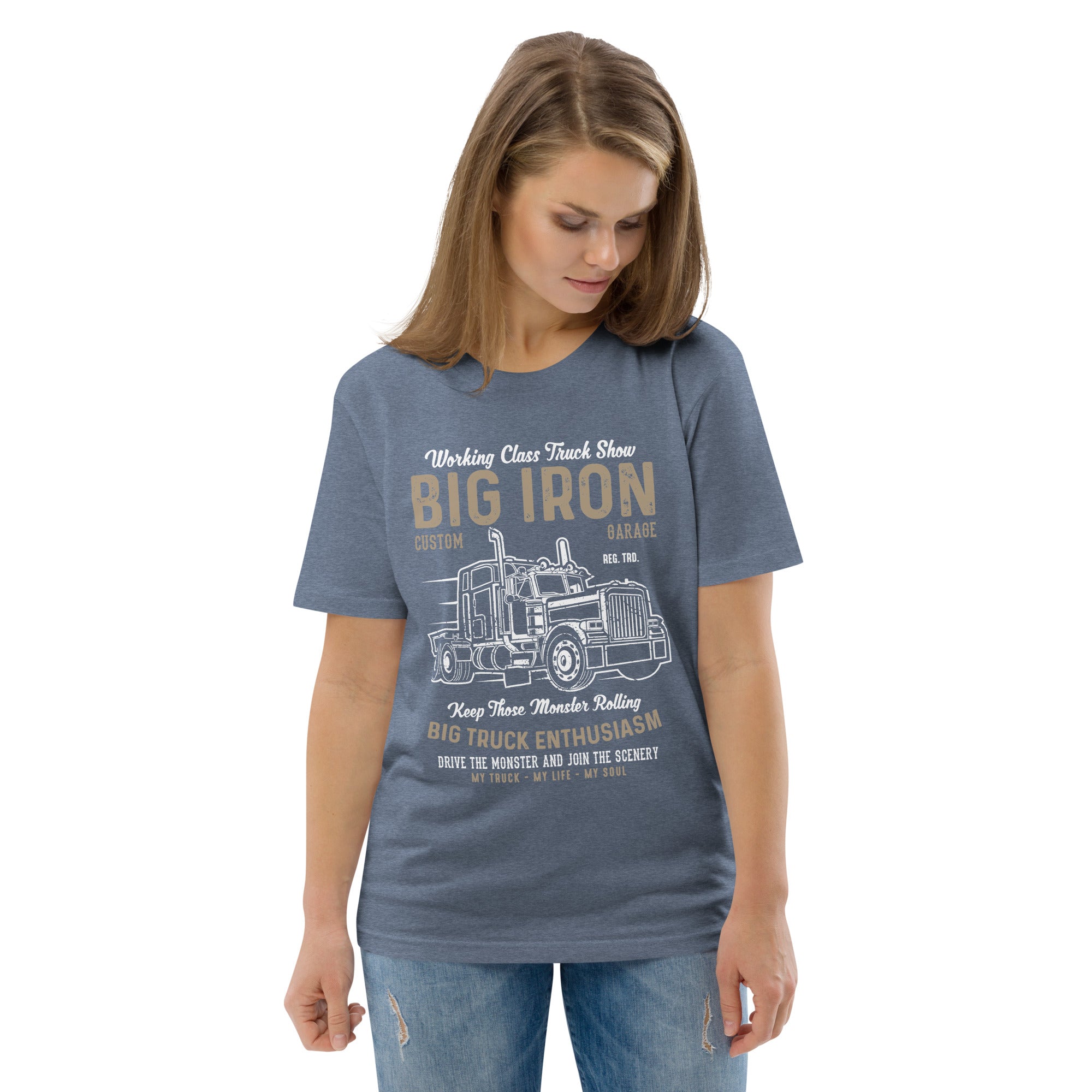 WORKING CLASS BIG IRON Unisex T-Shirt aus Bio-Baumwolle