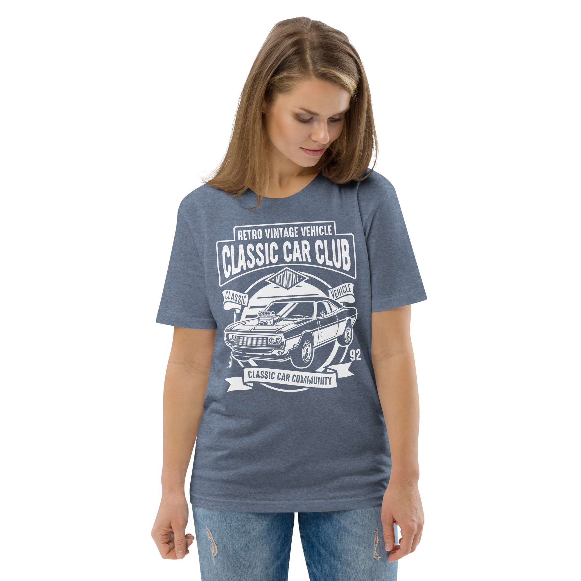CLASSIC CAR CLUB unisex t-shirt