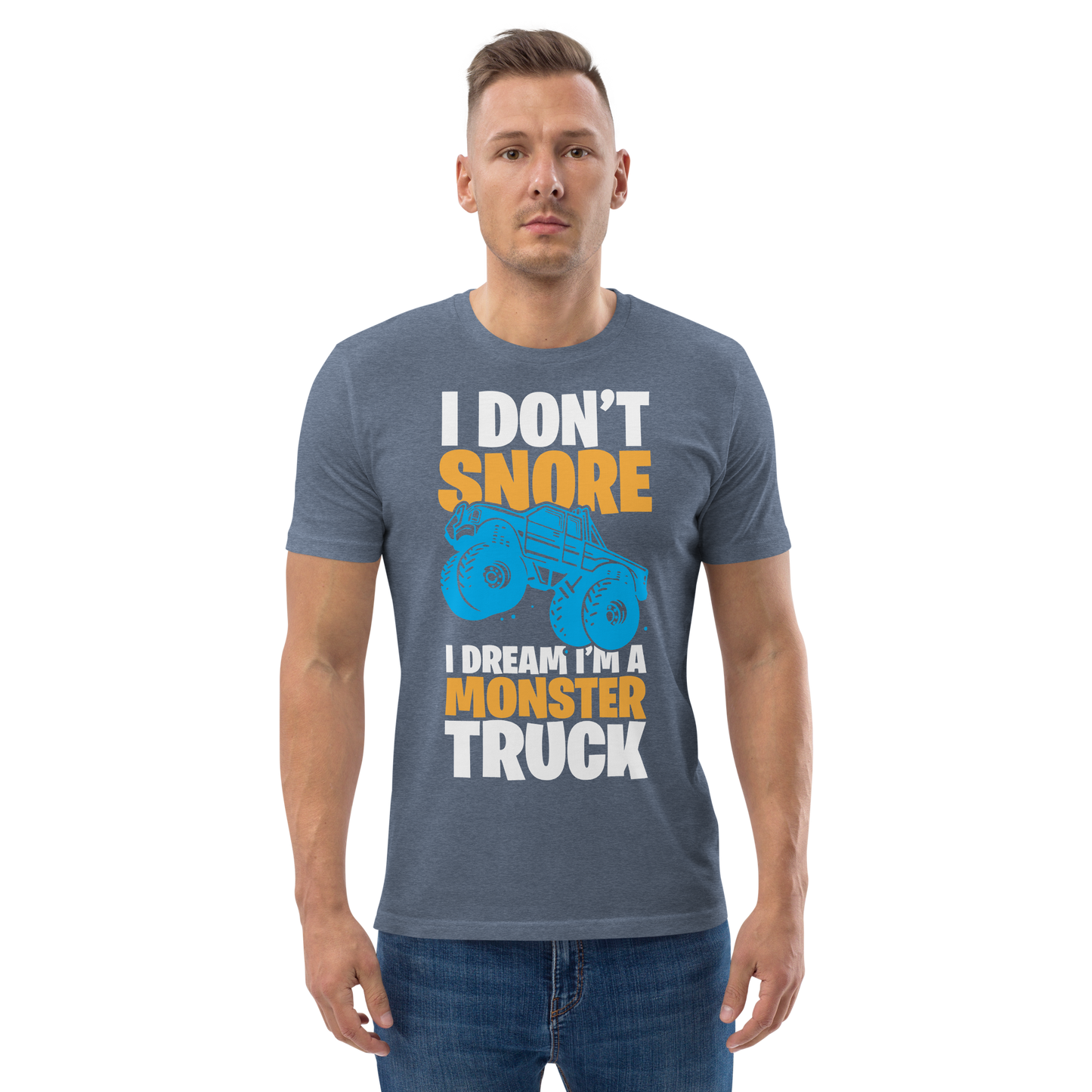 I'M A MONSTER TRUCK Unisex organic cotton t-shirt