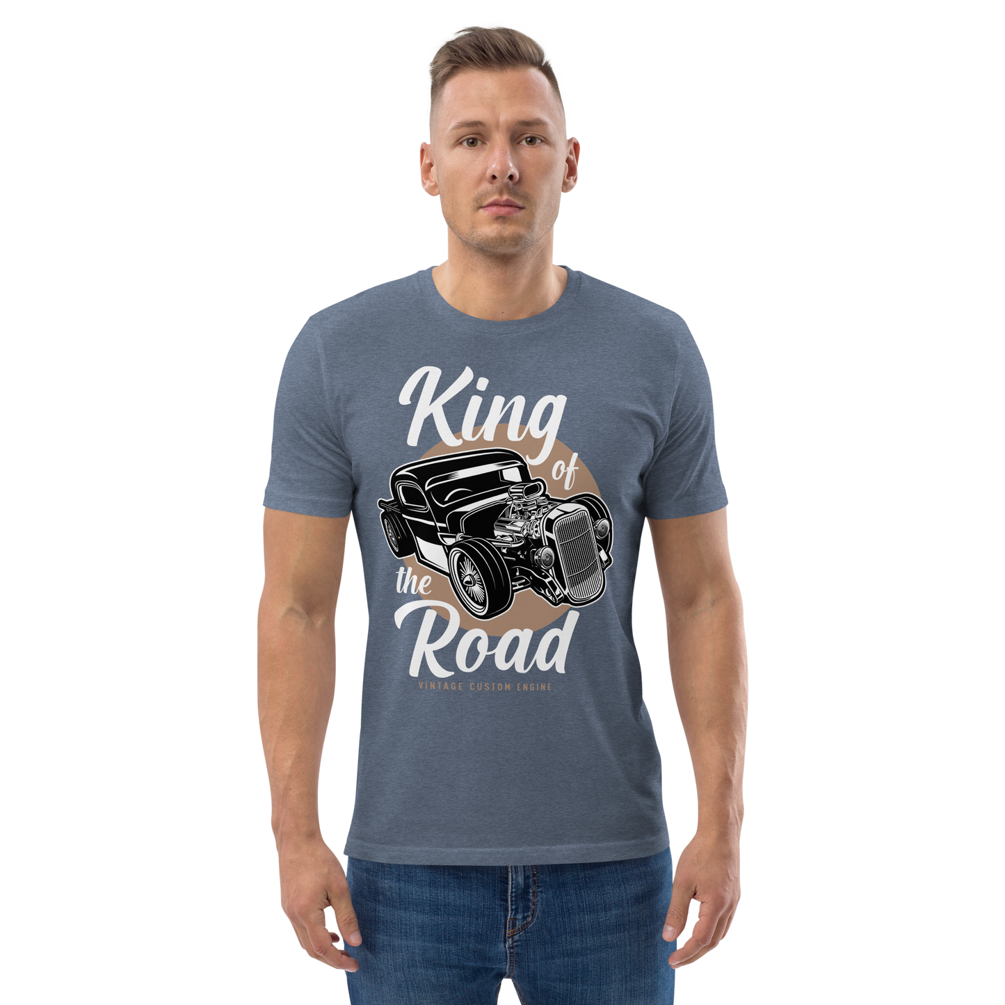 KING OF THE ROAD Unisex organic cotton t-shirt