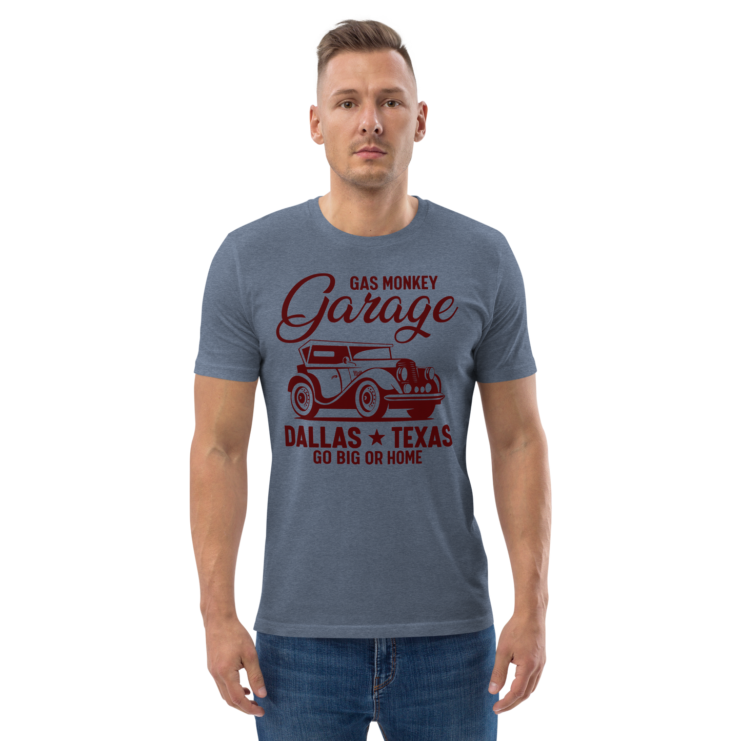 GAS MONKEY DALLAS Unisex organic cotton t-shirt