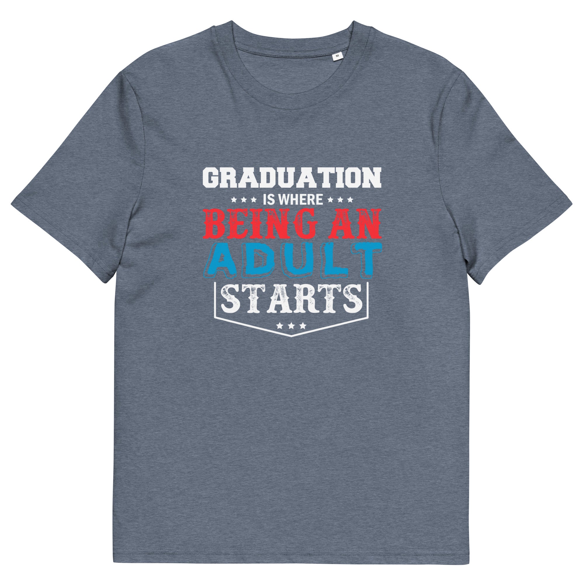 ADULTING BEGINS unisex t-shirt