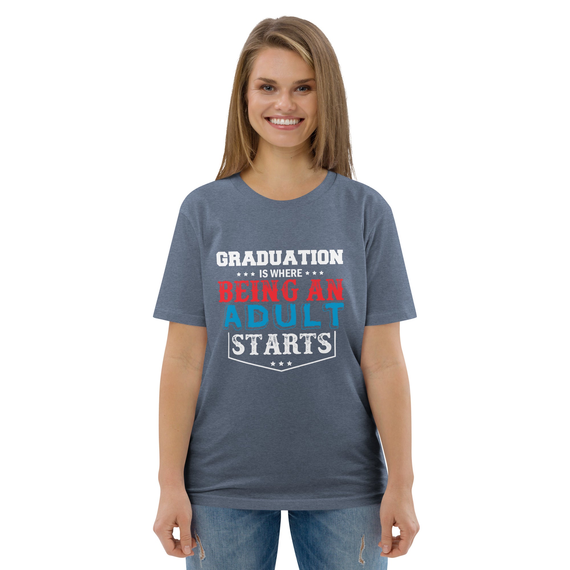ADULTING BEGINS unisex t-shirt