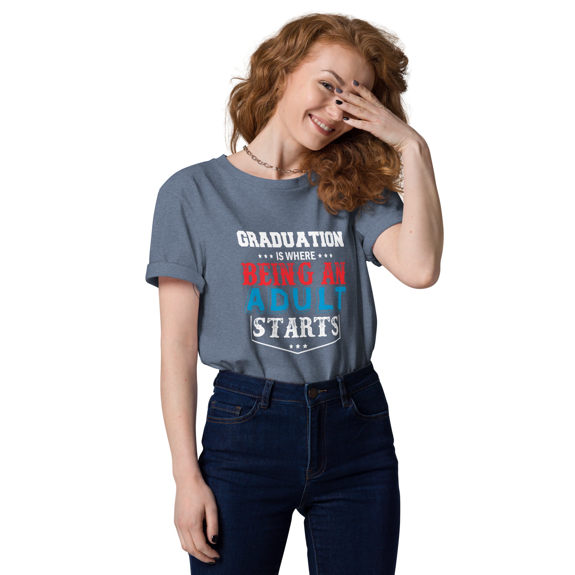 ADULTING BEGINS unisex t-shirt
