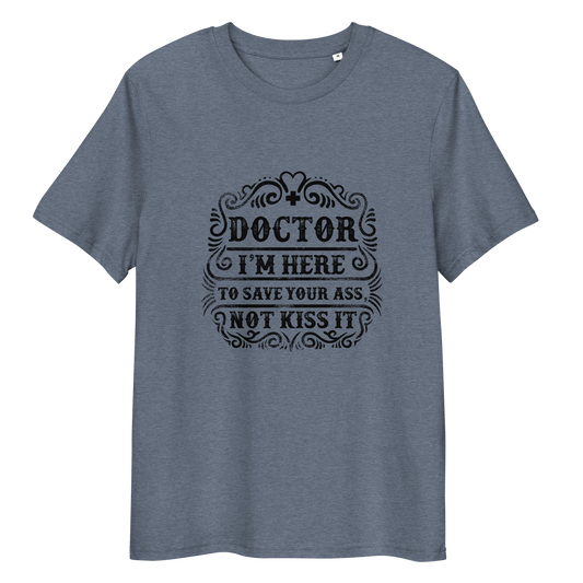 SAVE YOUR ASS Doctor series unisex organic cotton t-shirt