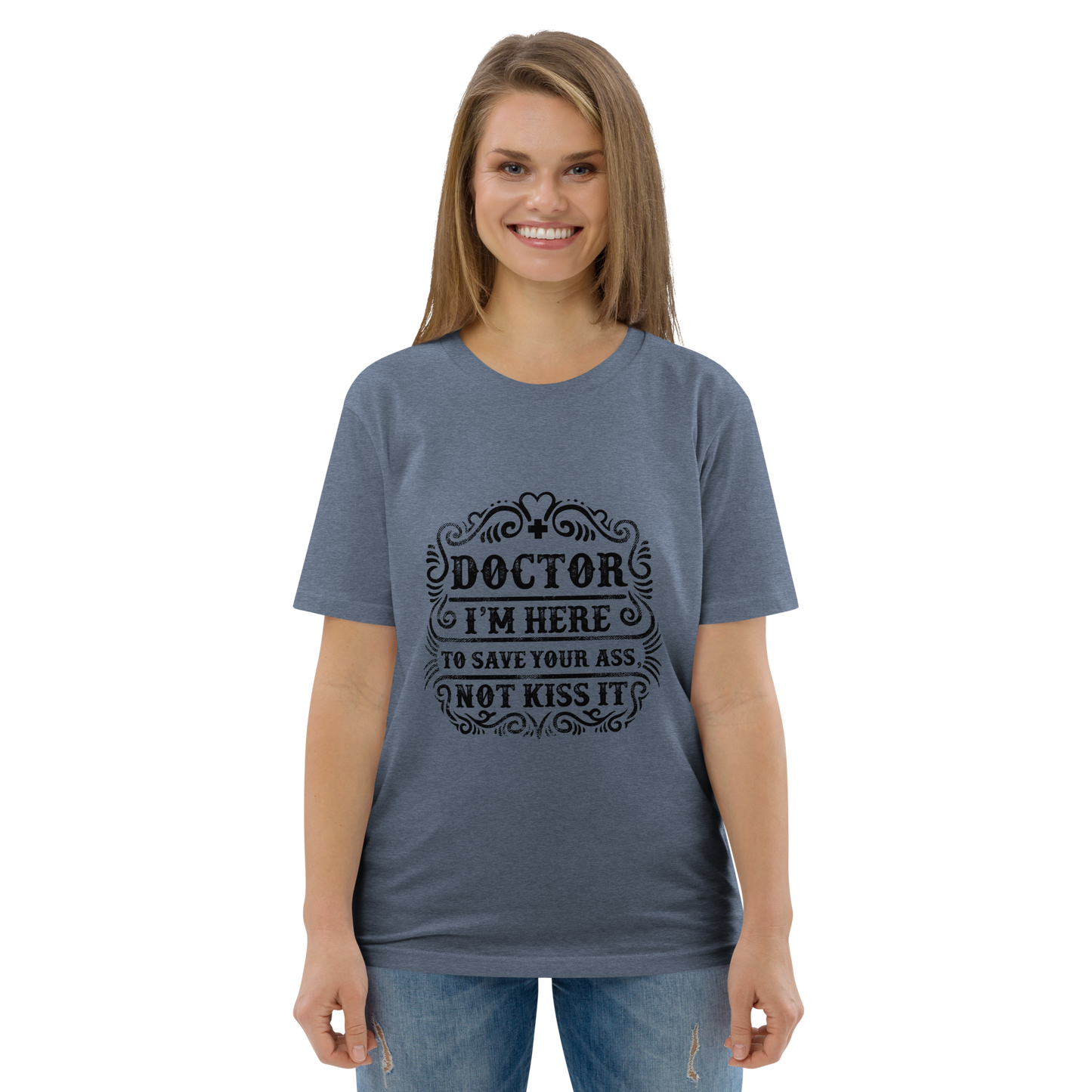 SAVE YOUR ASS Doctor series unisex organic cotton t-shirt