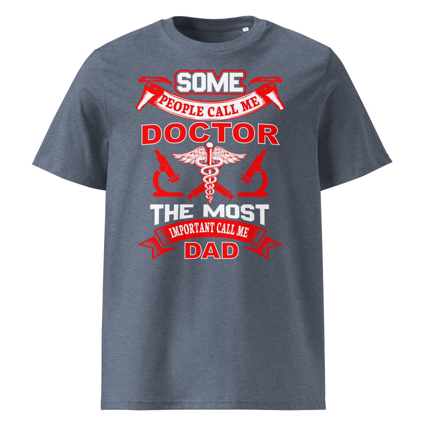 DOCTOR & DAD Doctor series unisex organic cotton t-shirt