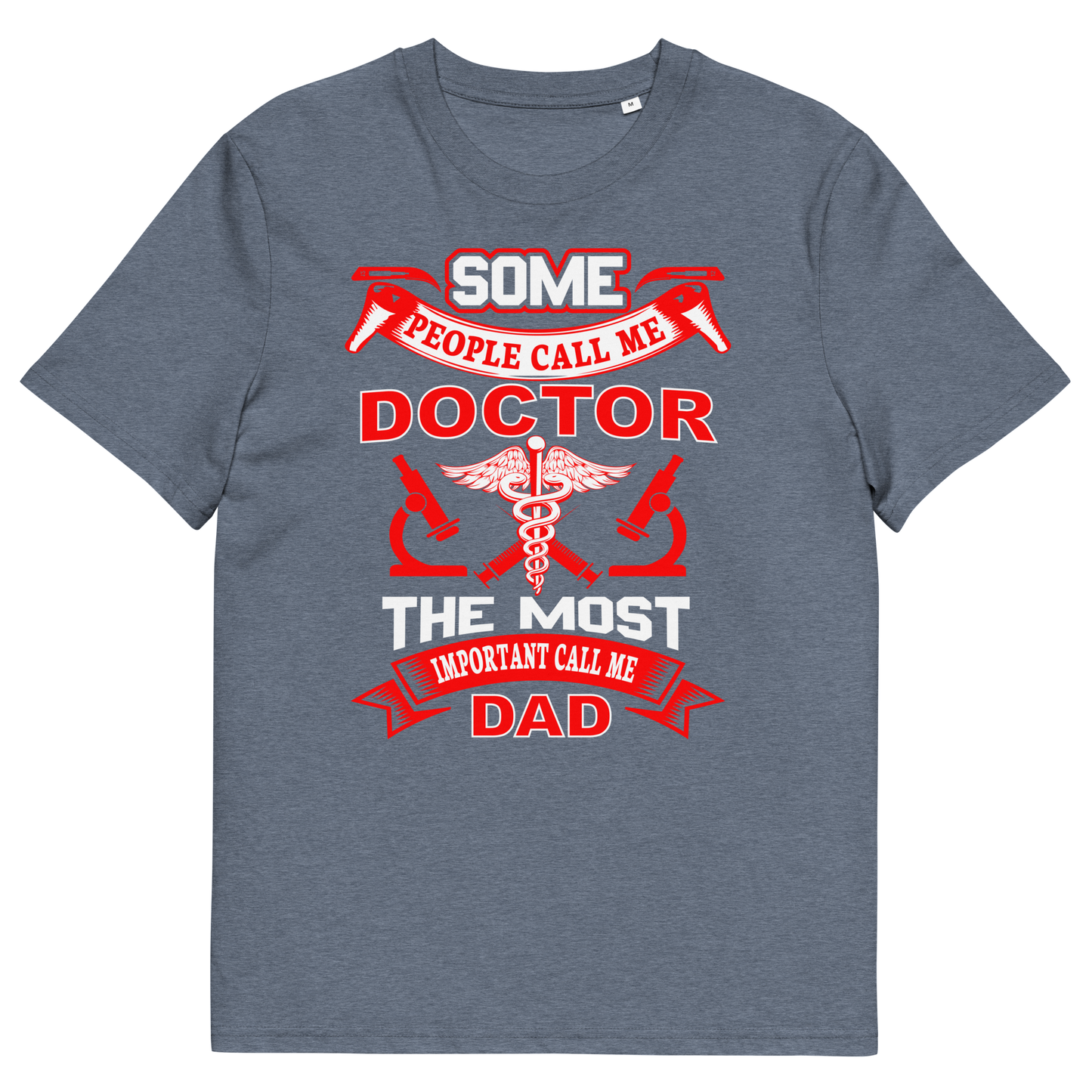 DOCTOR & DAD Doctor series unisex organic cotton t-shirt