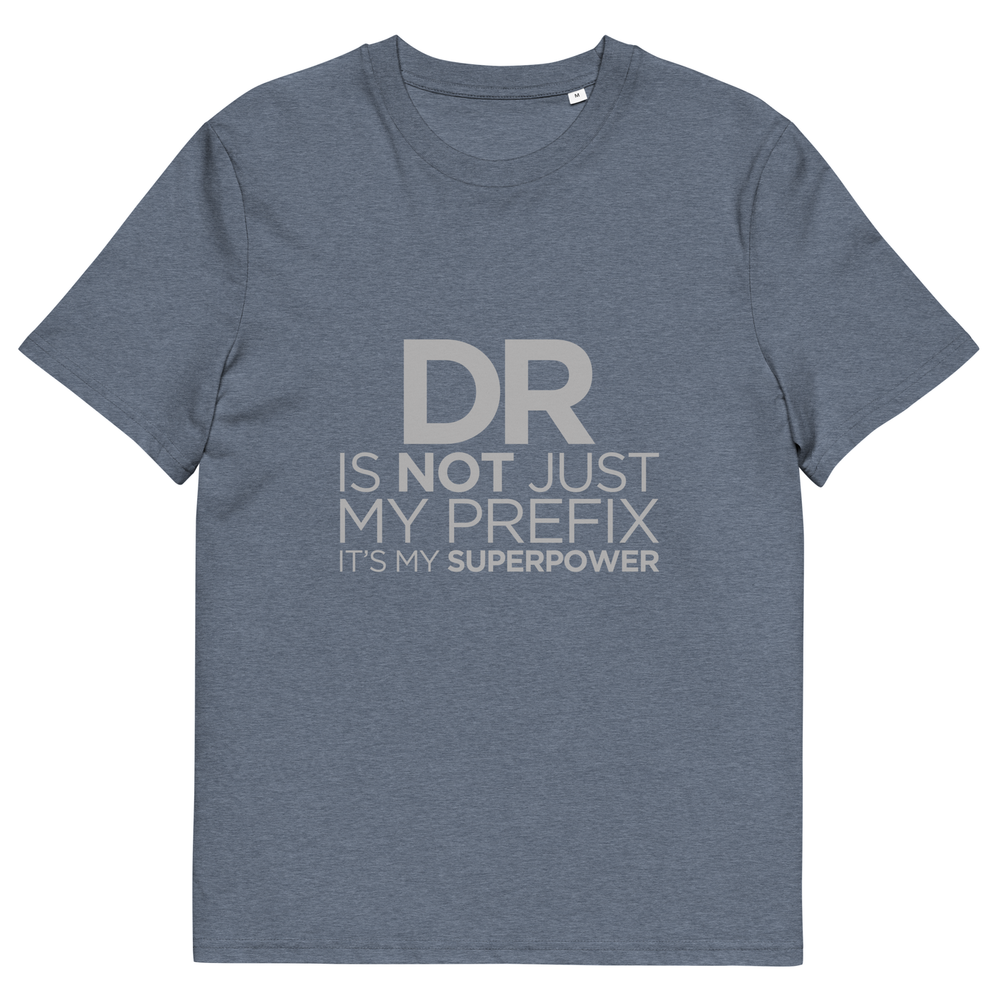 SUPERPOWER Doctor series unisex organic cotton t-shirt