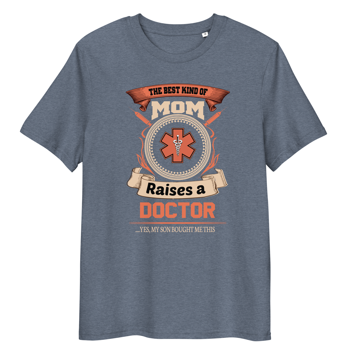 RAISES A DOCTOR Doctor series unisex organic cotton t-shirt