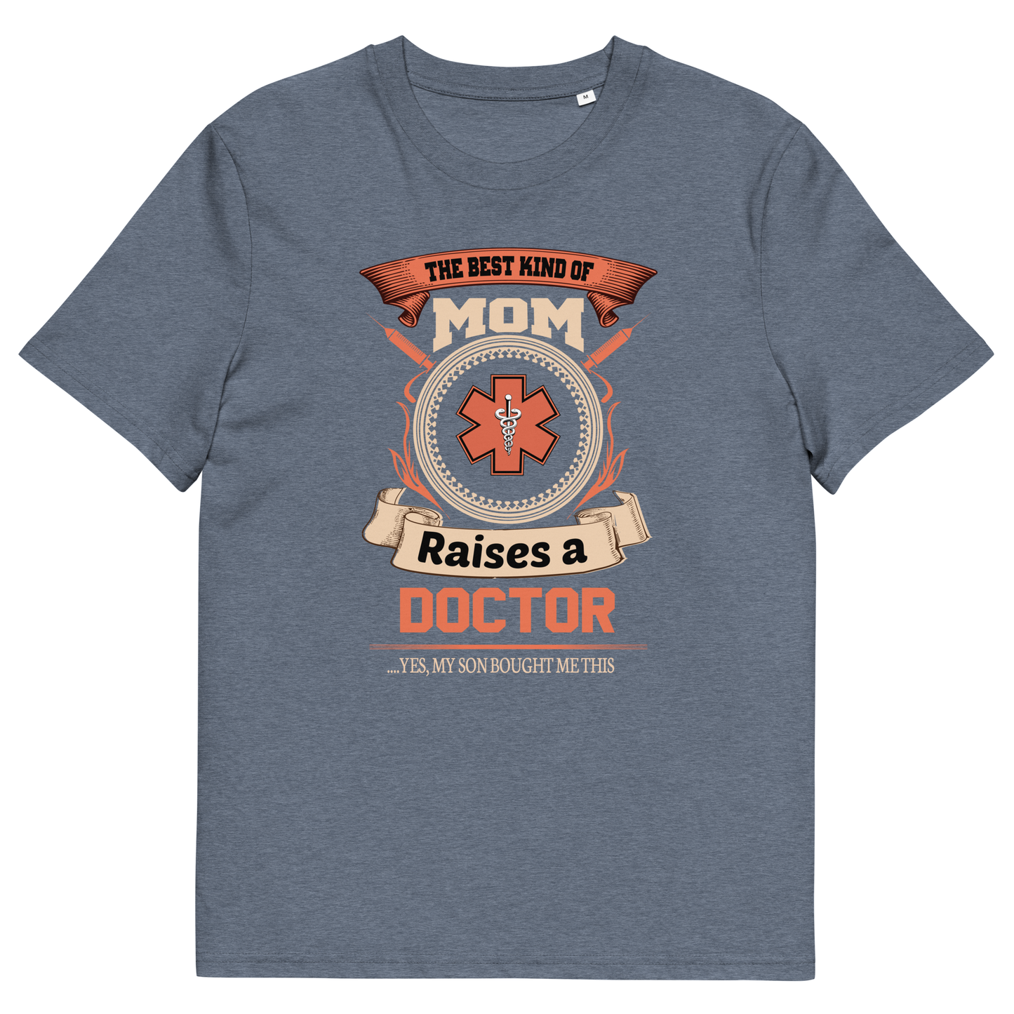 RAISES A DOCTOR Doctor series unisex organic cotton t-shirt