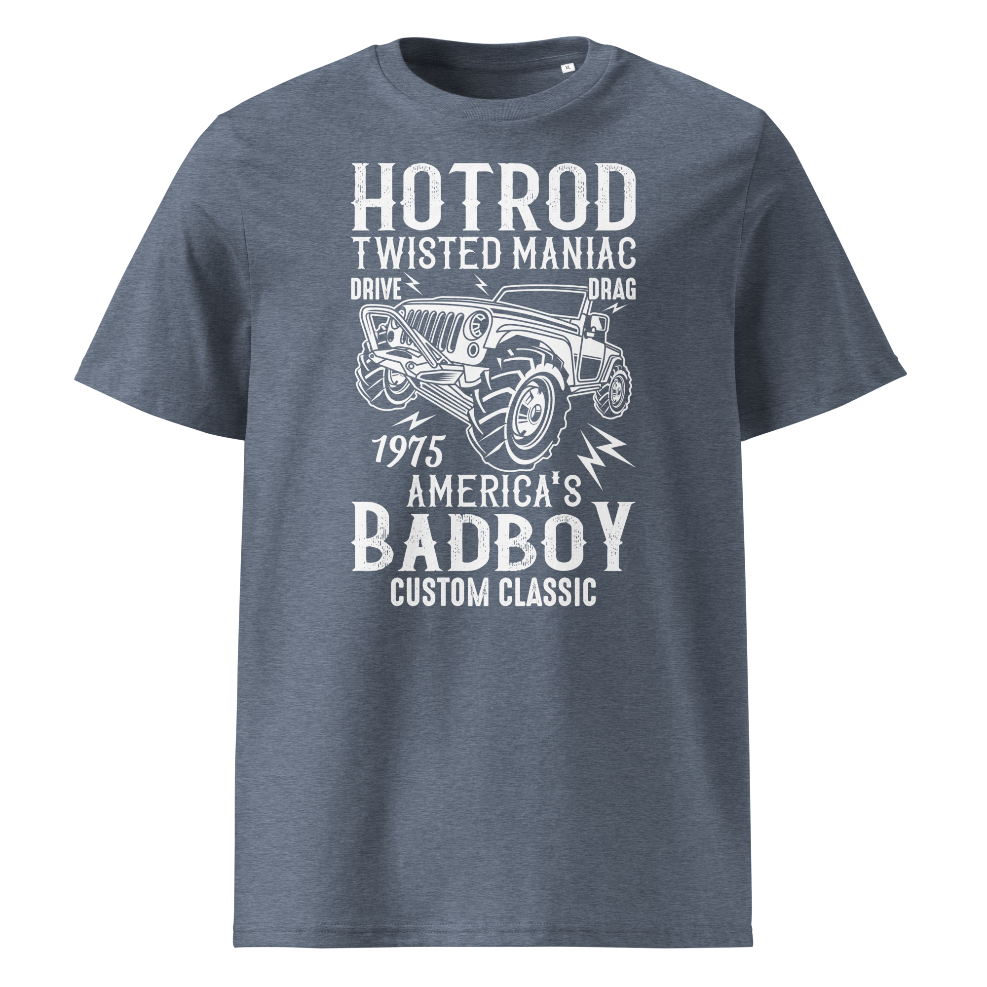 HOTROD BADBOY Unisex-T-Shirt aus Bio-Baumwolle