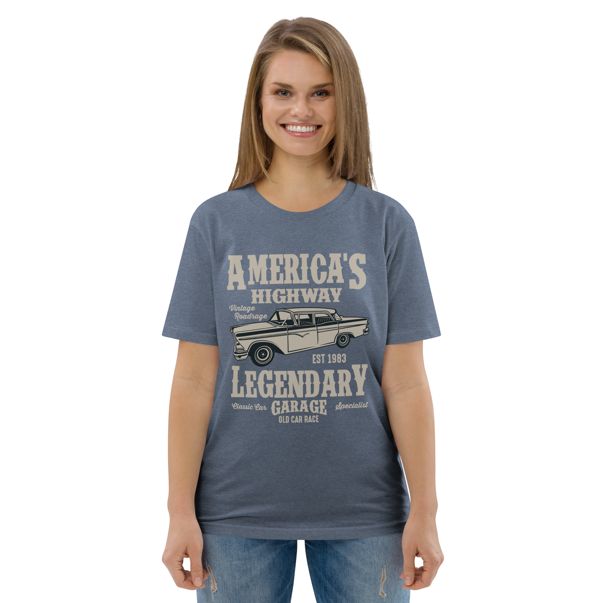 AMERICA'S HIGHWAY unisex t-shirt