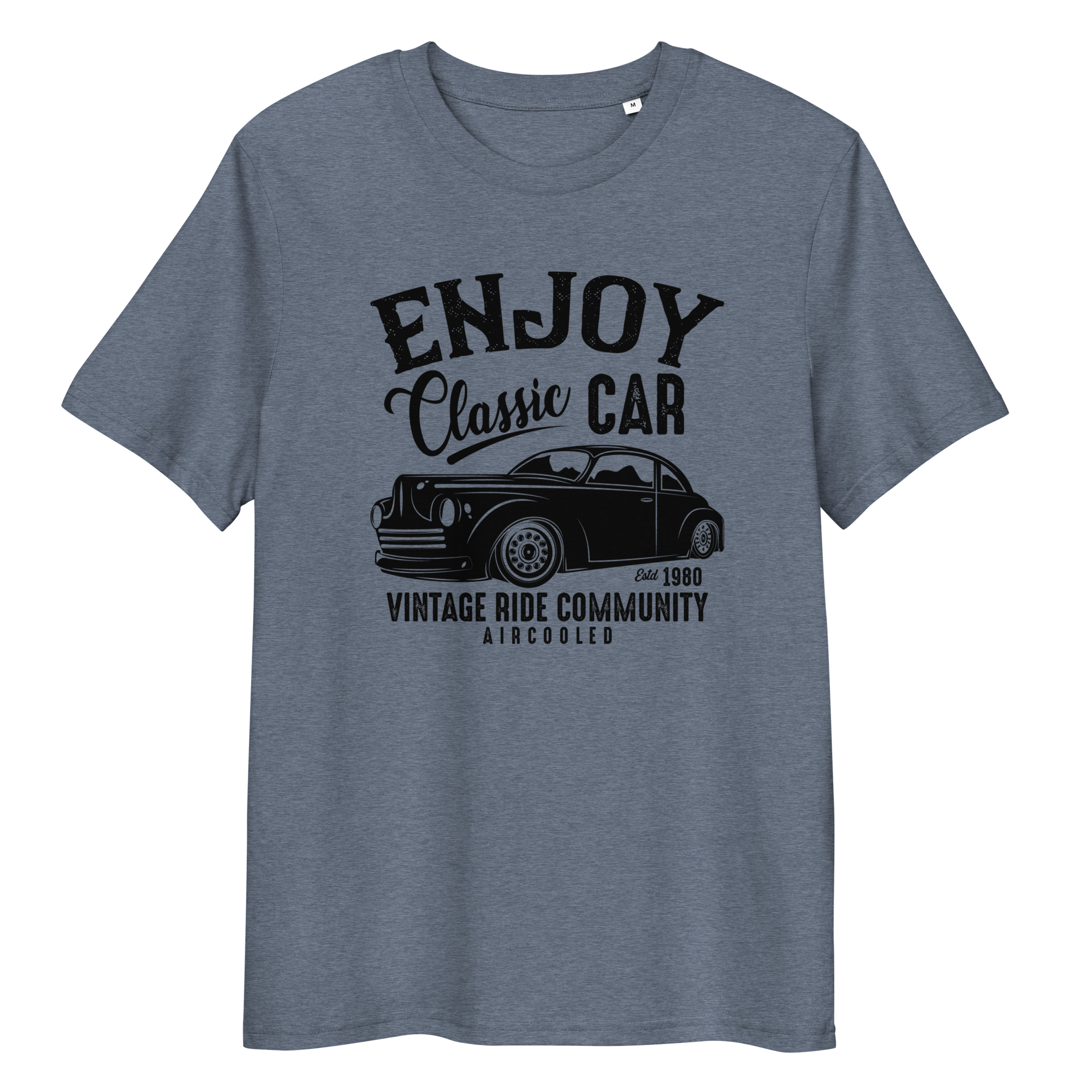 ENJOY CLASSIC CAR Unisex T-Shirt aus Bio-Baumwolle