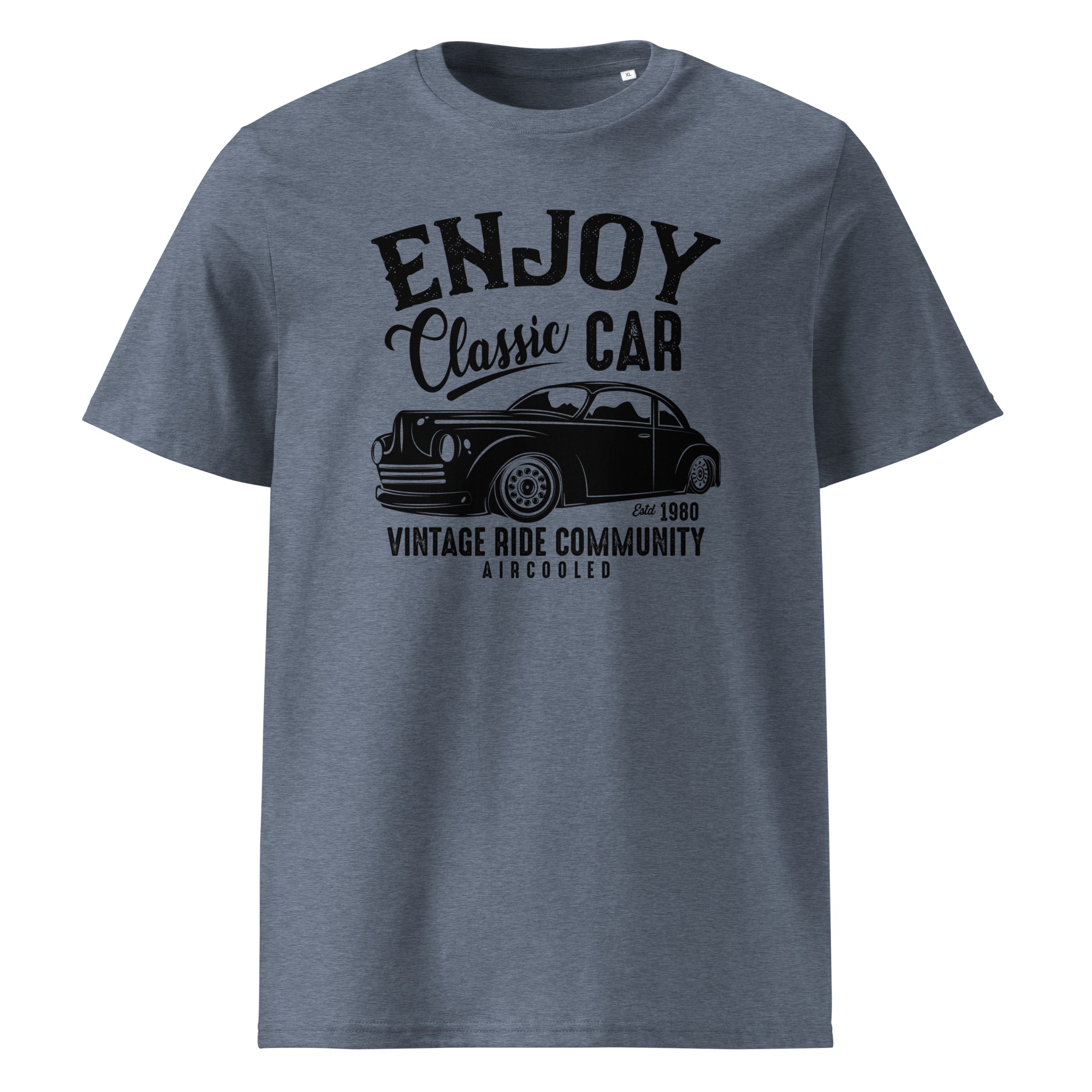 ENJOY CLASSIC CAR Unisex T-Shirt aus Bio-Baumwolle