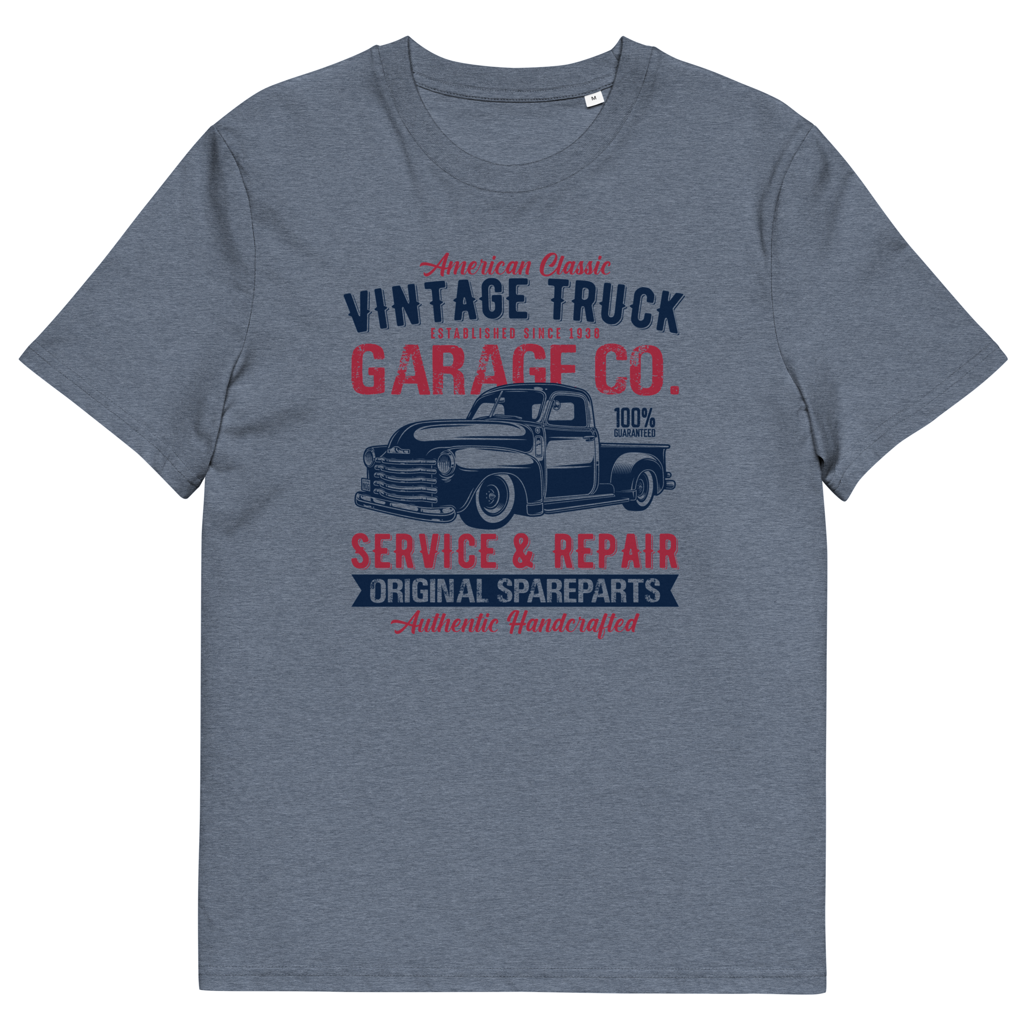 VINTAGE TRUCK Unisex-T-Shirt aus Bio-Baumwolle