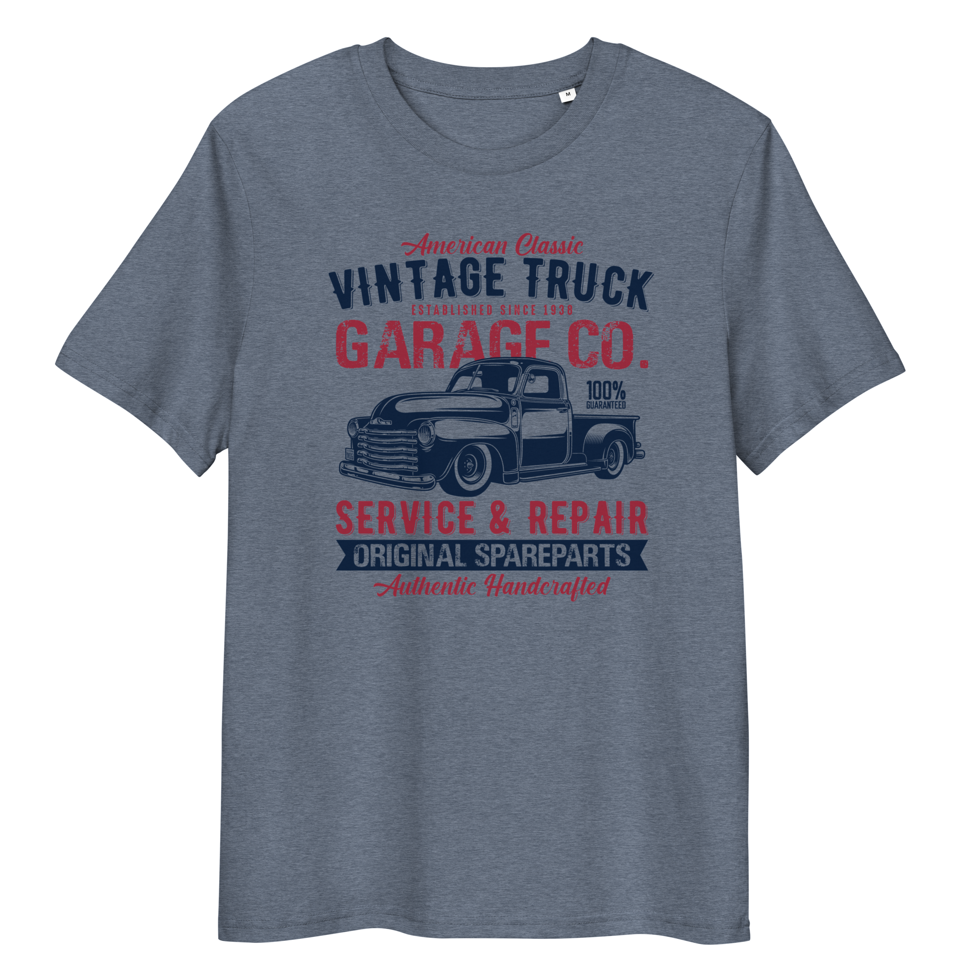 VINTAGE TRUCK Unisex-T-Shirt aus Bio-Baumwolle