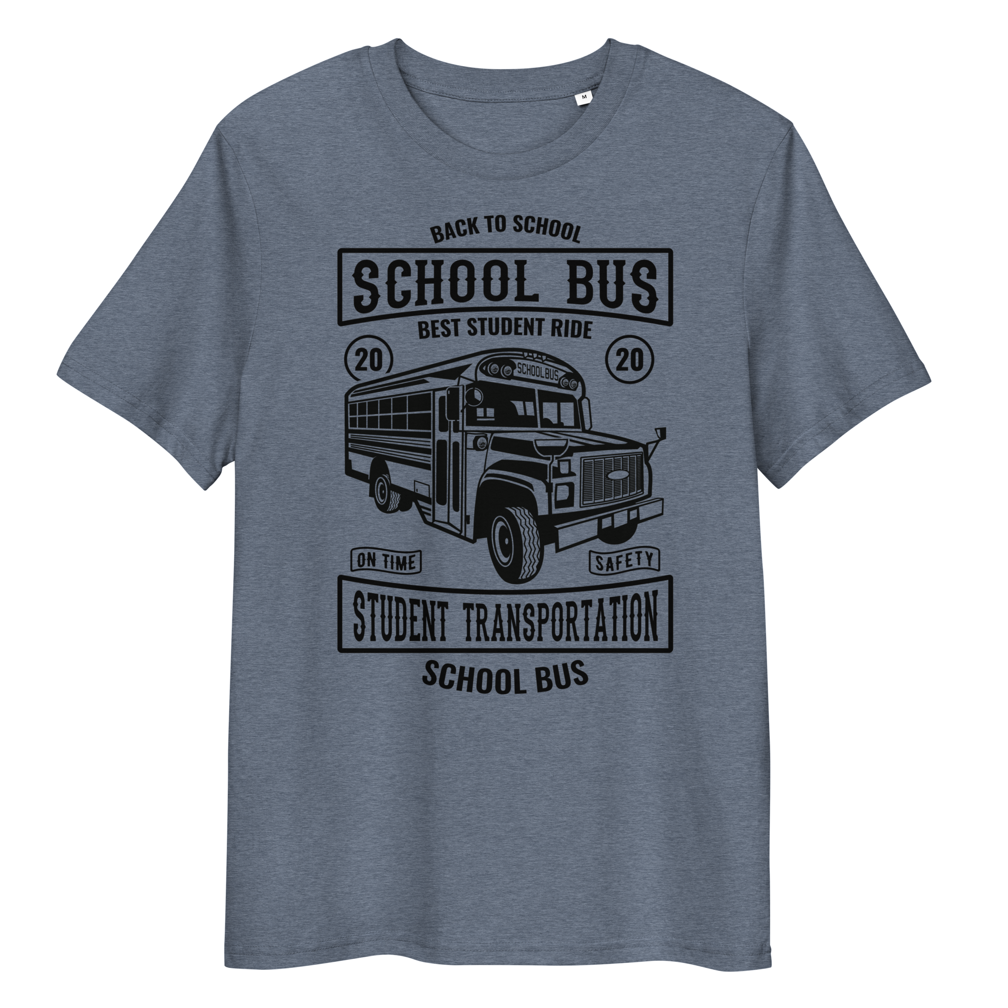 SCHULBUS Unisex T-Shirt aus Bio-Baumwolle