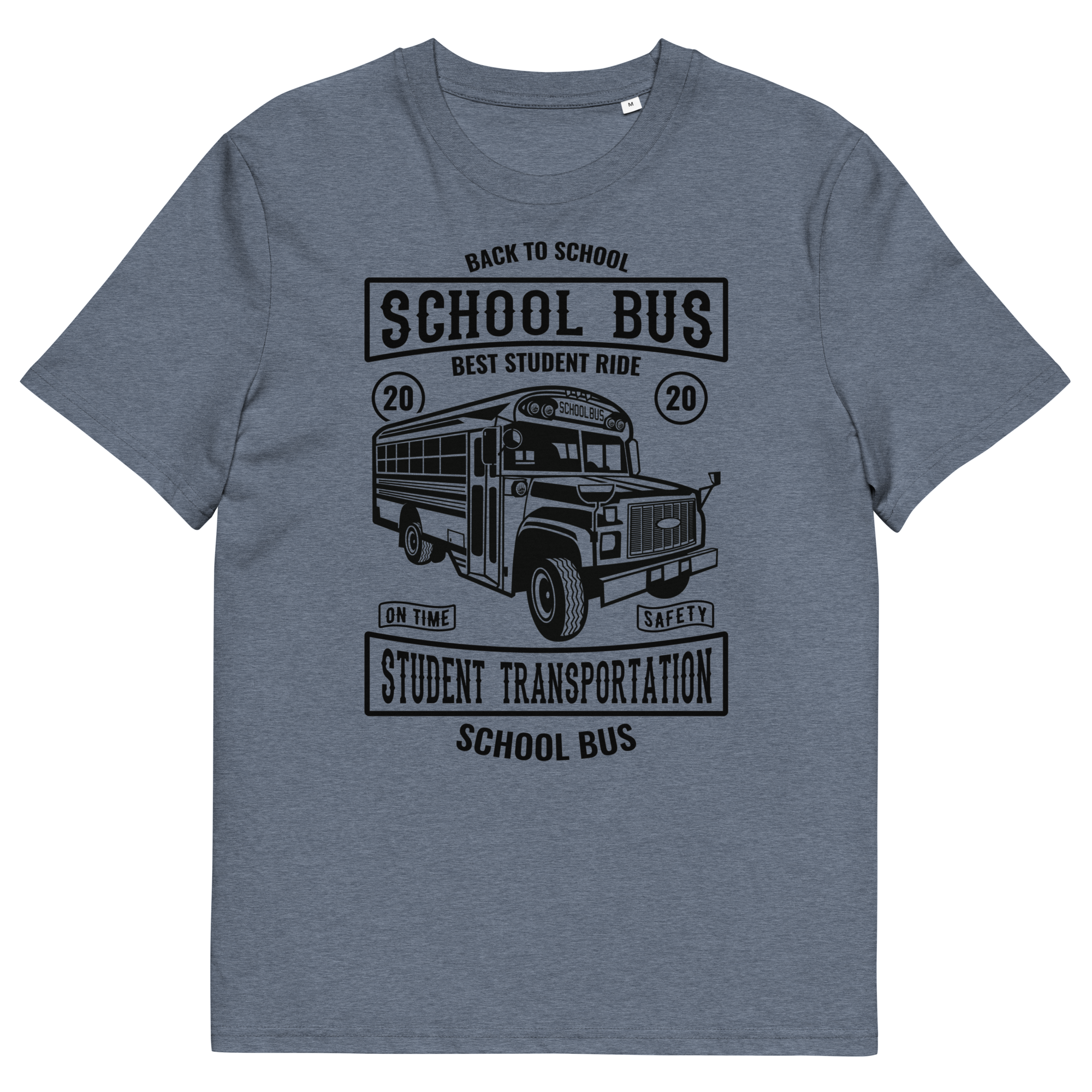 SCHULBUS Unisex T-Shirt aus Bio-Baumwolle