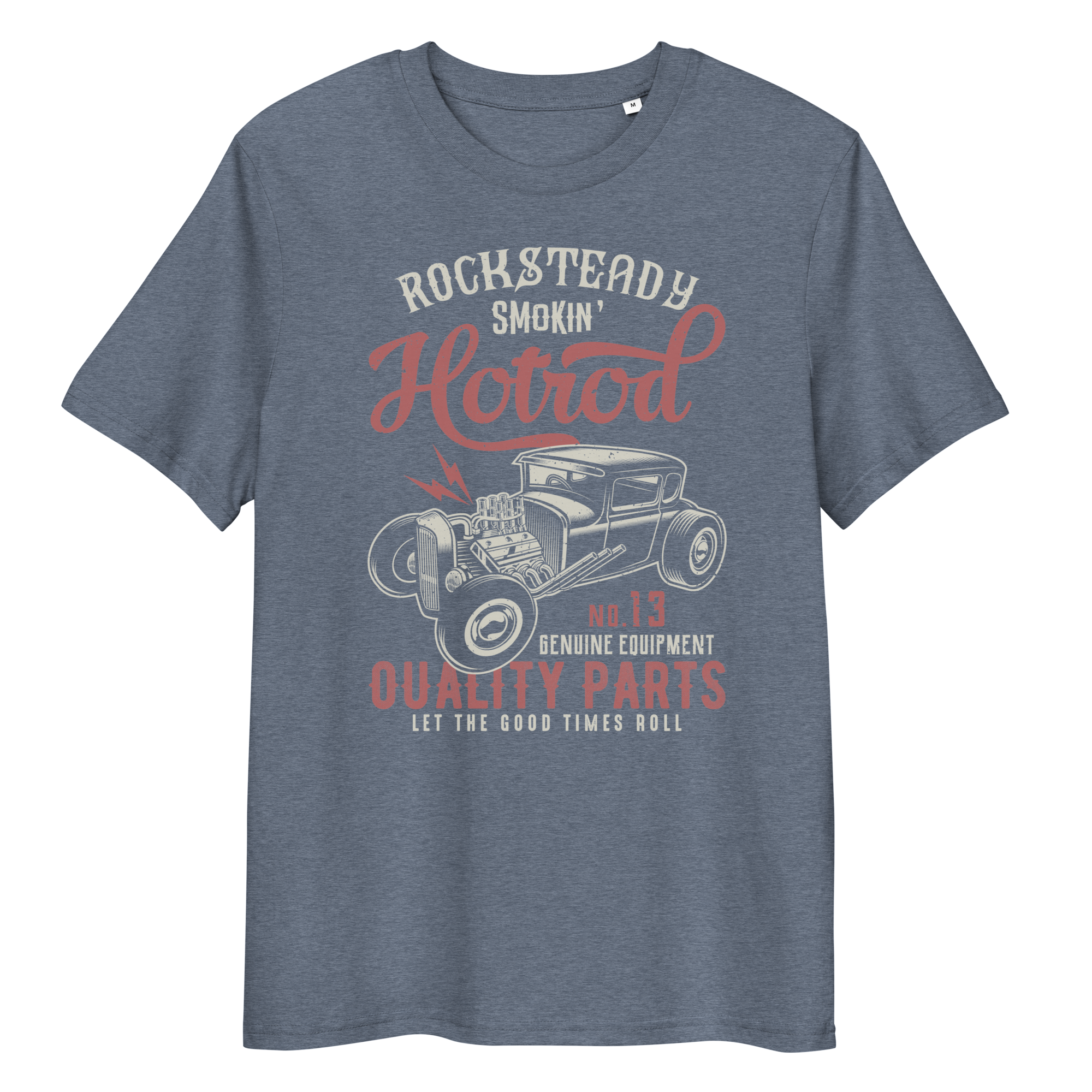 ROCKSTEADY HOTROD Unisex organic cotton t-shirt