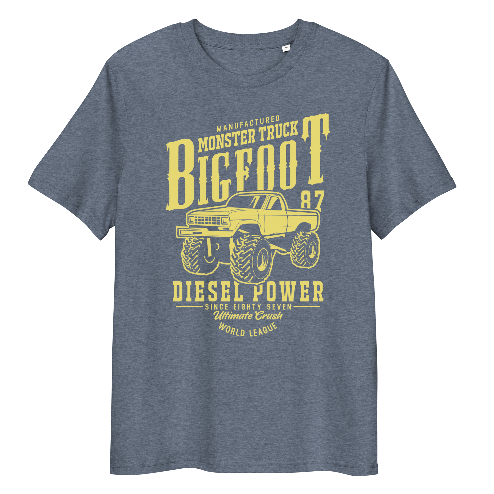 Camiseta unisex de algodón orgánico BIGFOOT DIESEL POWER