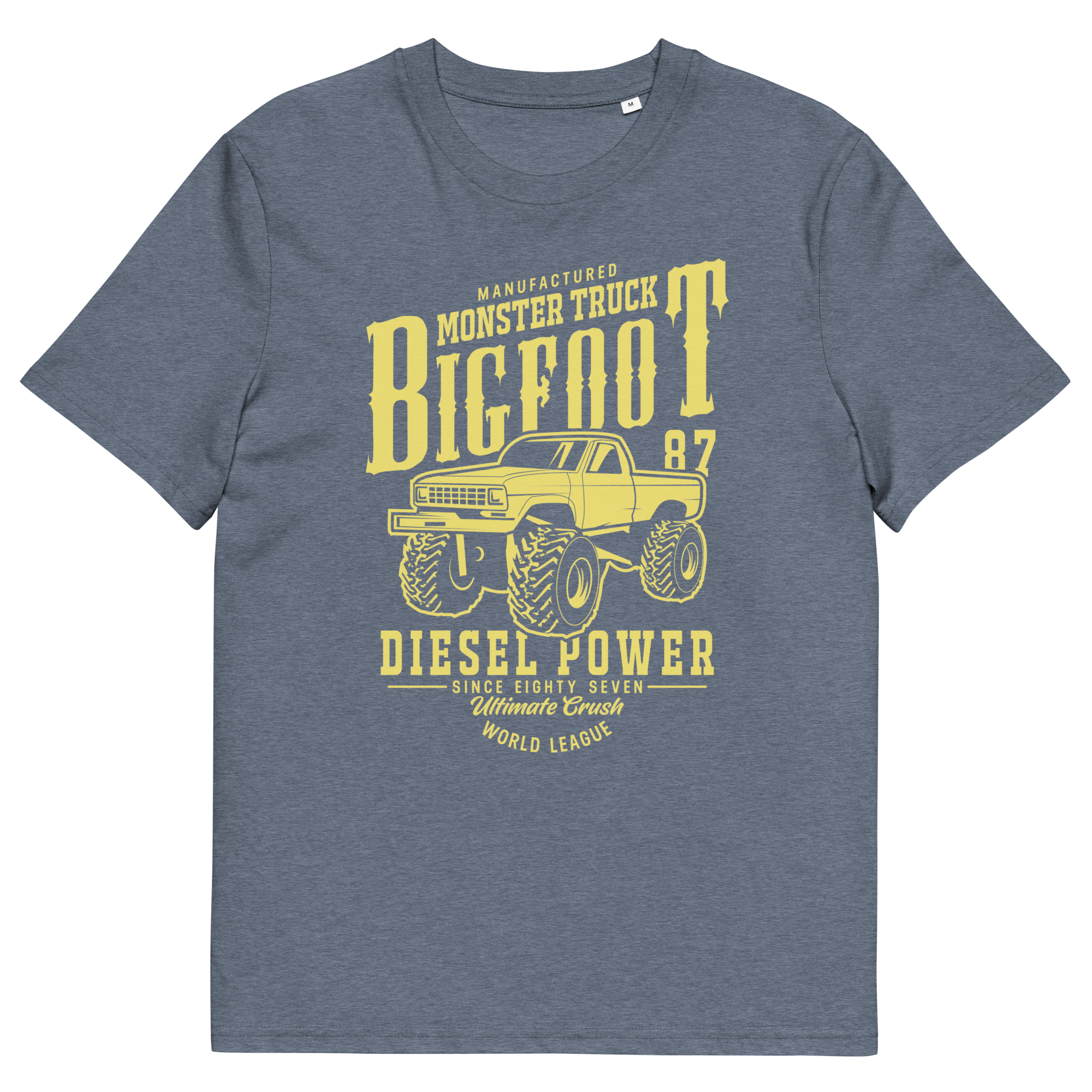 BIGFOOT DIESEL POWER Unisex-T-Shirt aus Bio-Baumwolle