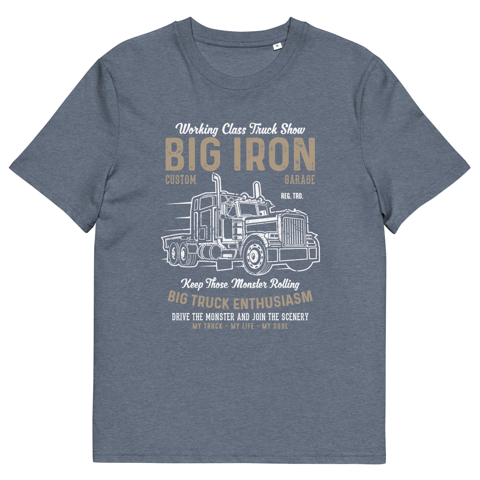 WORKING CLASS BIG IRON Unisex T-Shirt aus Bio-Baumwolle