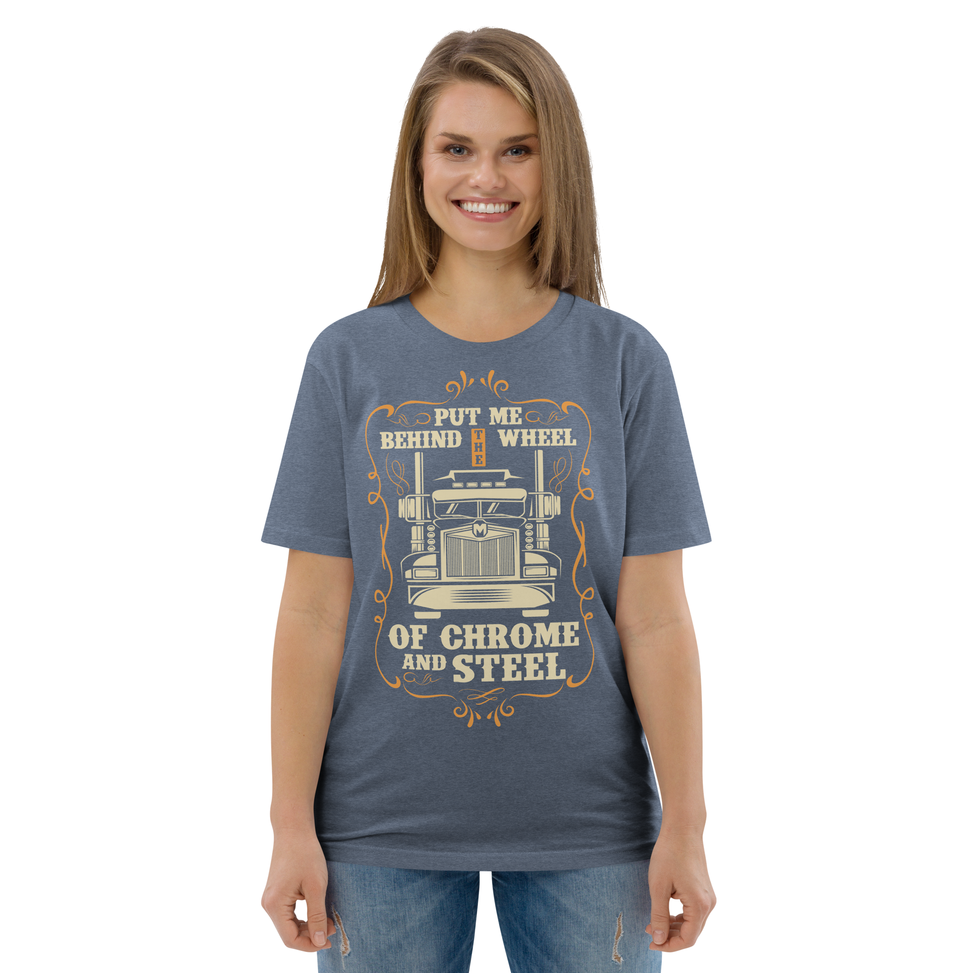 BEHIND THE WHEEL unisex t-shirt