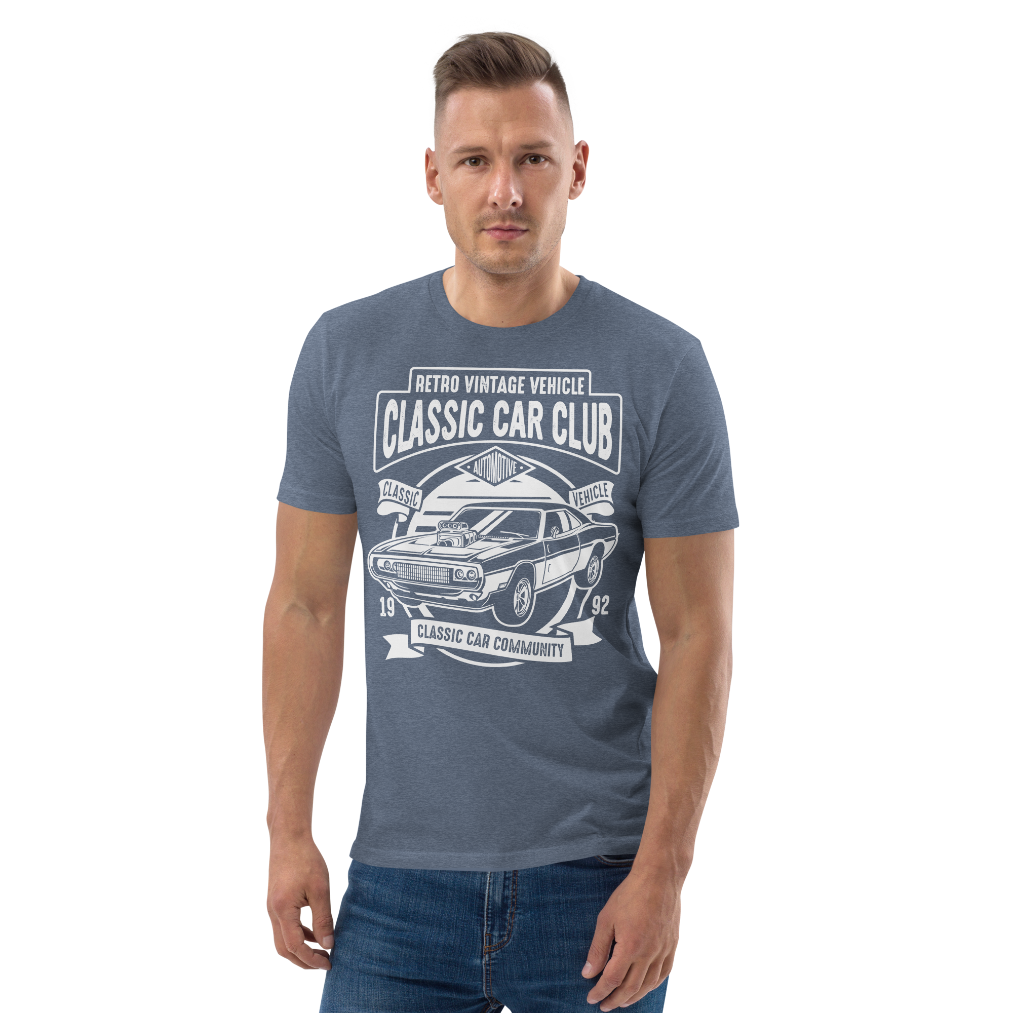 CLASSIC CAR CLUB unisex t-shirt