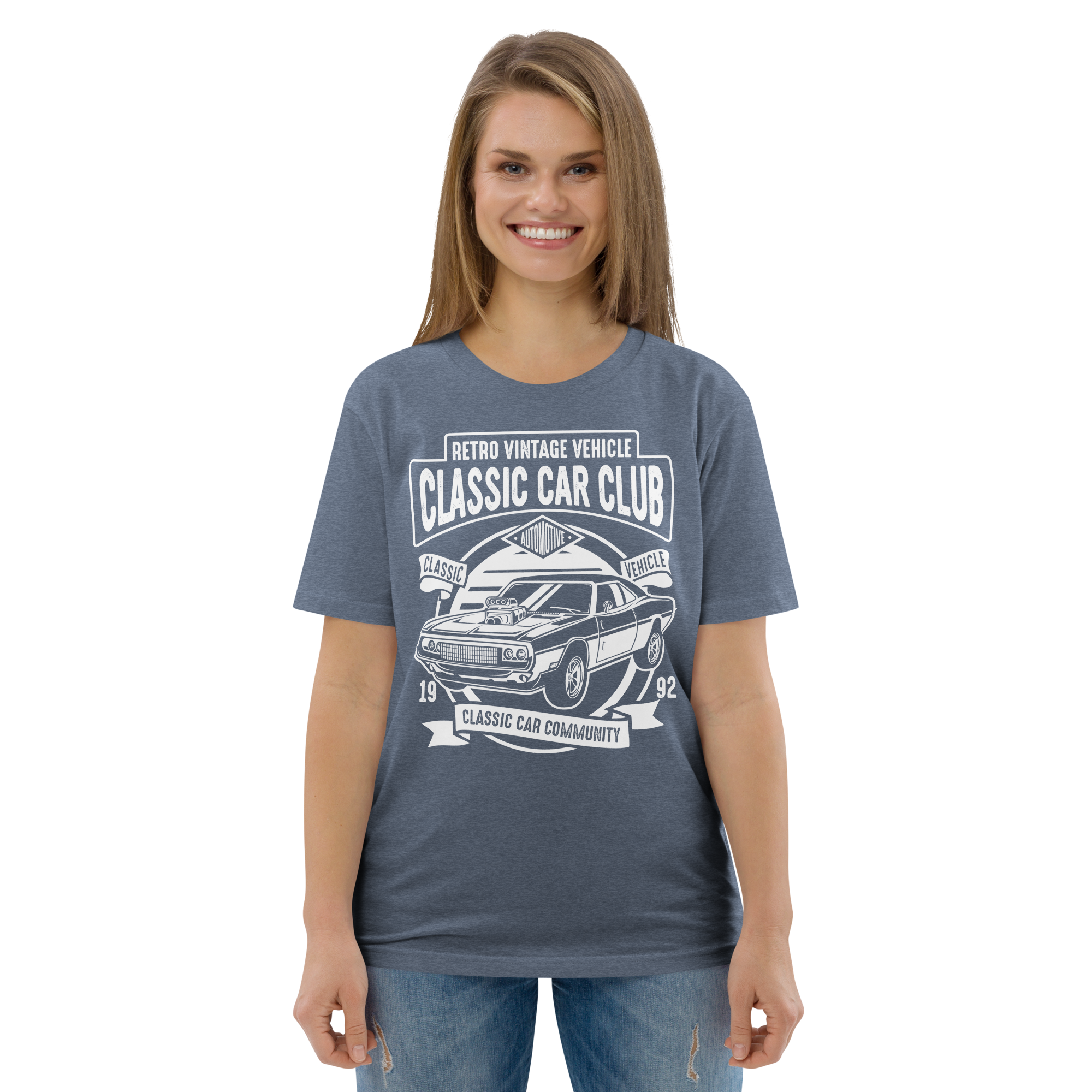 CLASSIC CAR CLUB unisex t-shirt