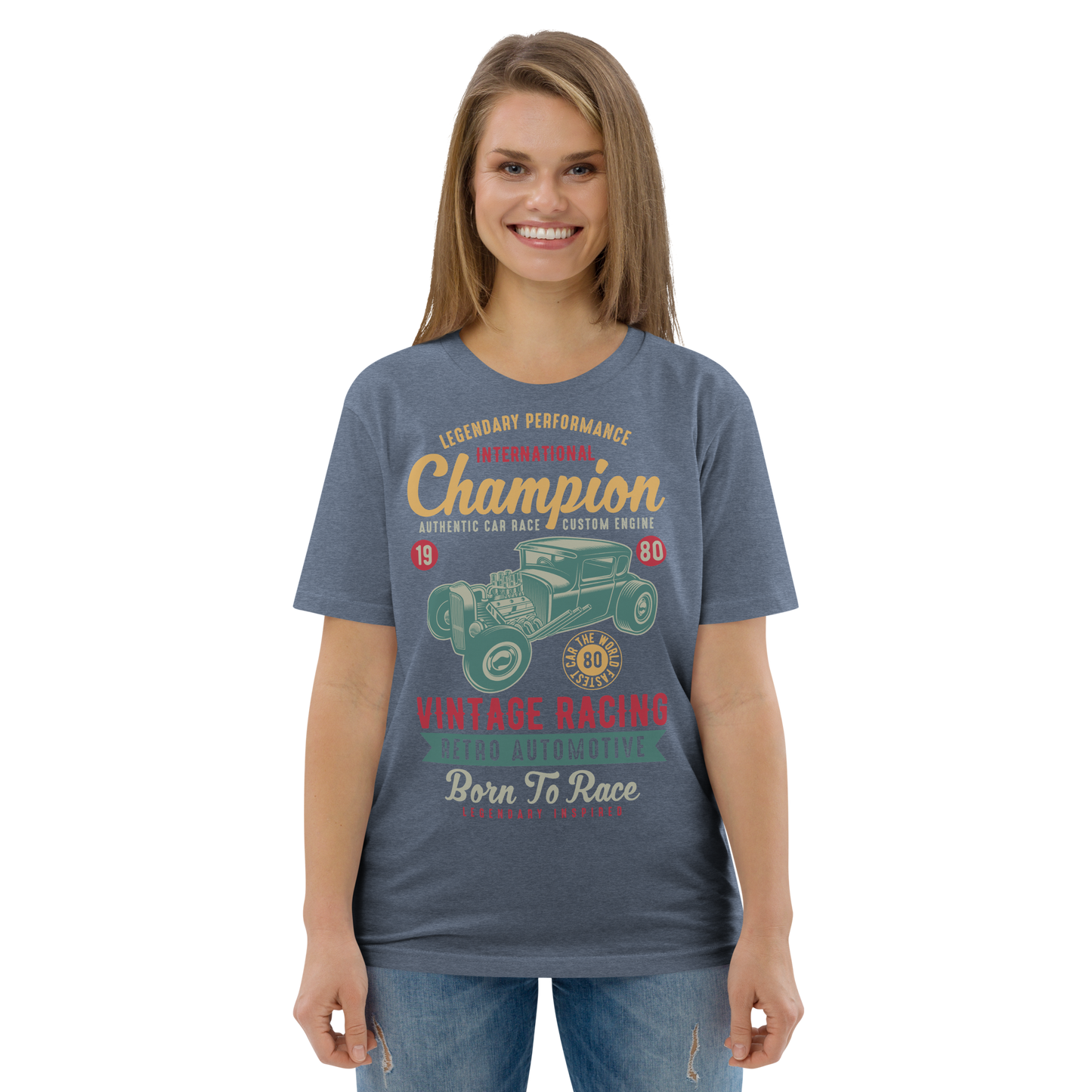 INTERNATIONAL CHAMPION Unisex organic cotton t-shirt