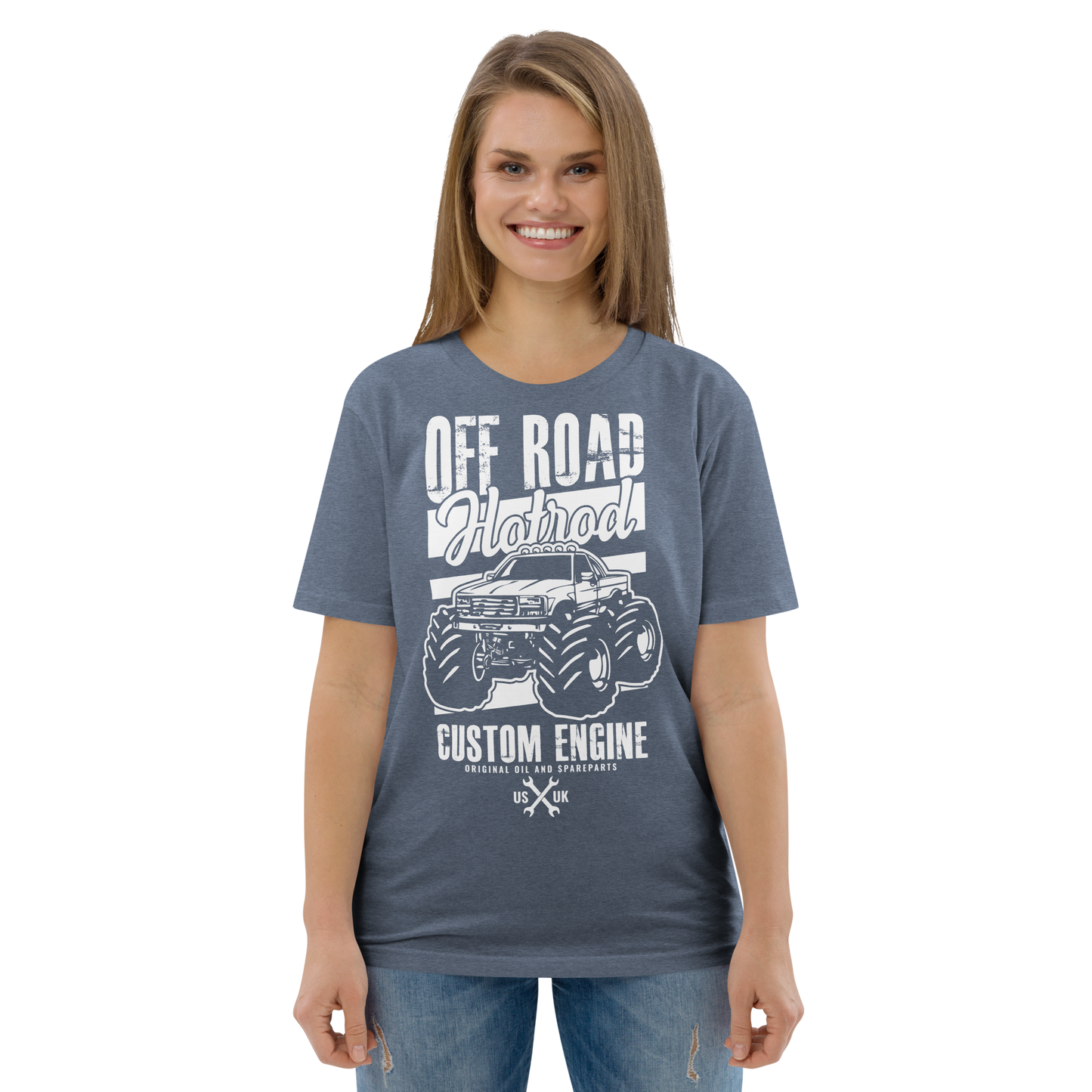 OFF ROAD HOTROD Unisex organic cotton t-shirt