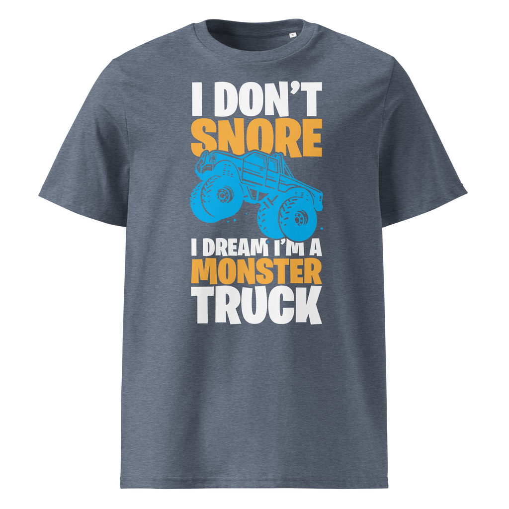 ICH BIN EIN MONSTER TRUCK Unisex-T-Shirt aus Bio-Baumwolle
