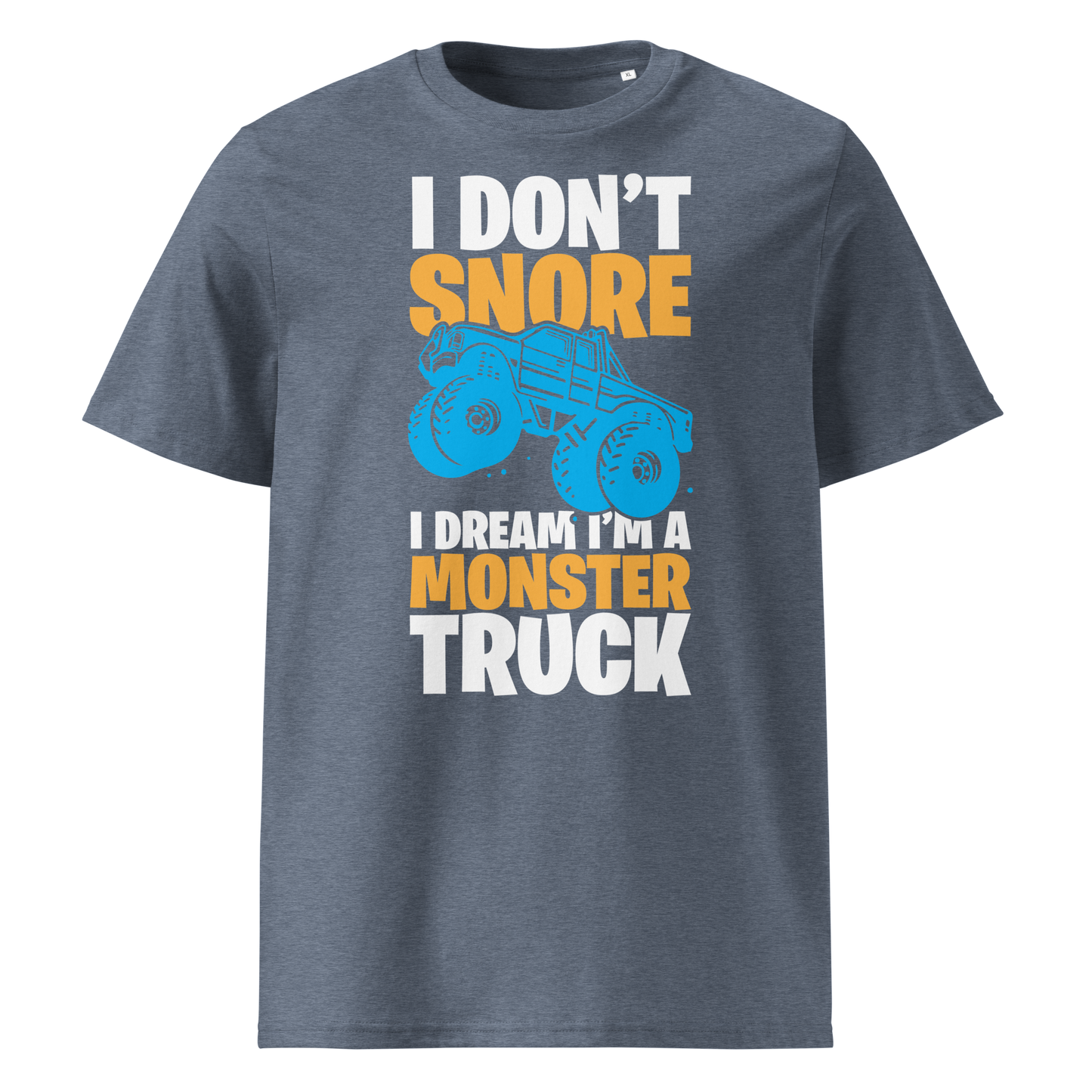 I'M A MONSTER TRUCK Unisex organic cotton t-shirt