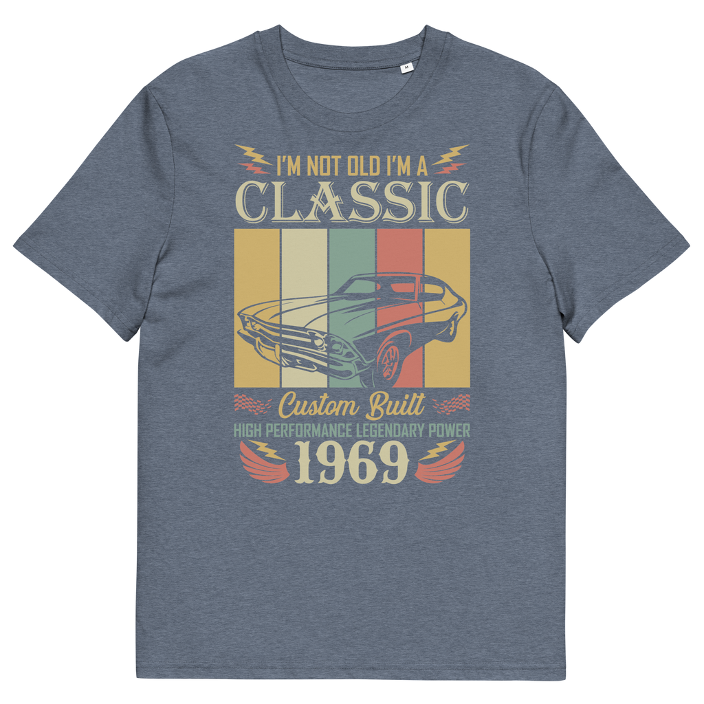 CLASSIC 1969 Unisex-T-Shirt aus Bio-Baumwolle