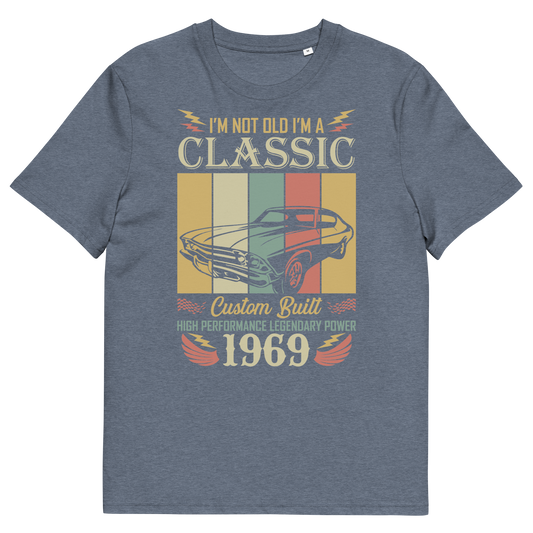 CLASSIC 1969 Unisex organic cotton t-shirt