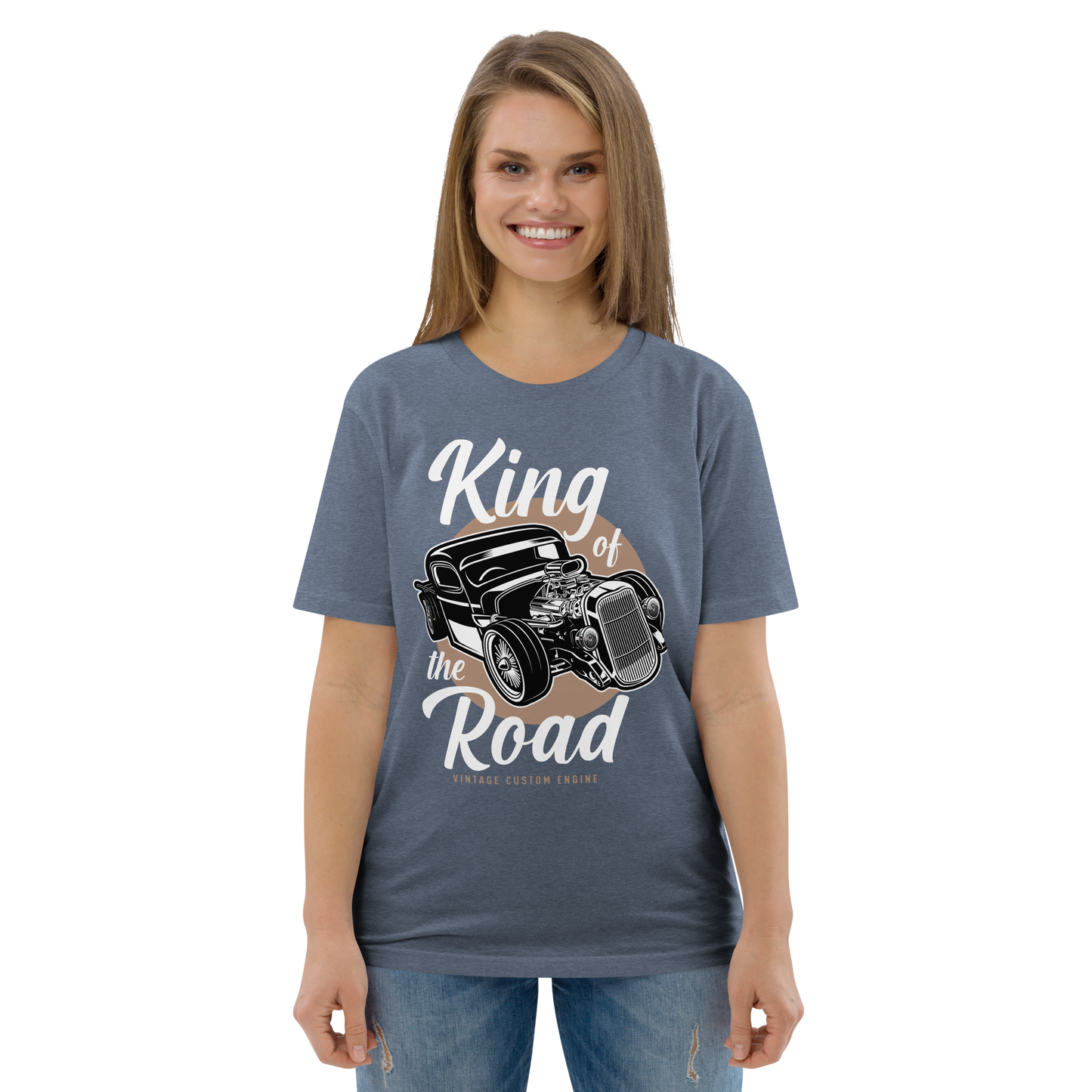 KING OF THE ROAD Unisex organic cotton t-shirt