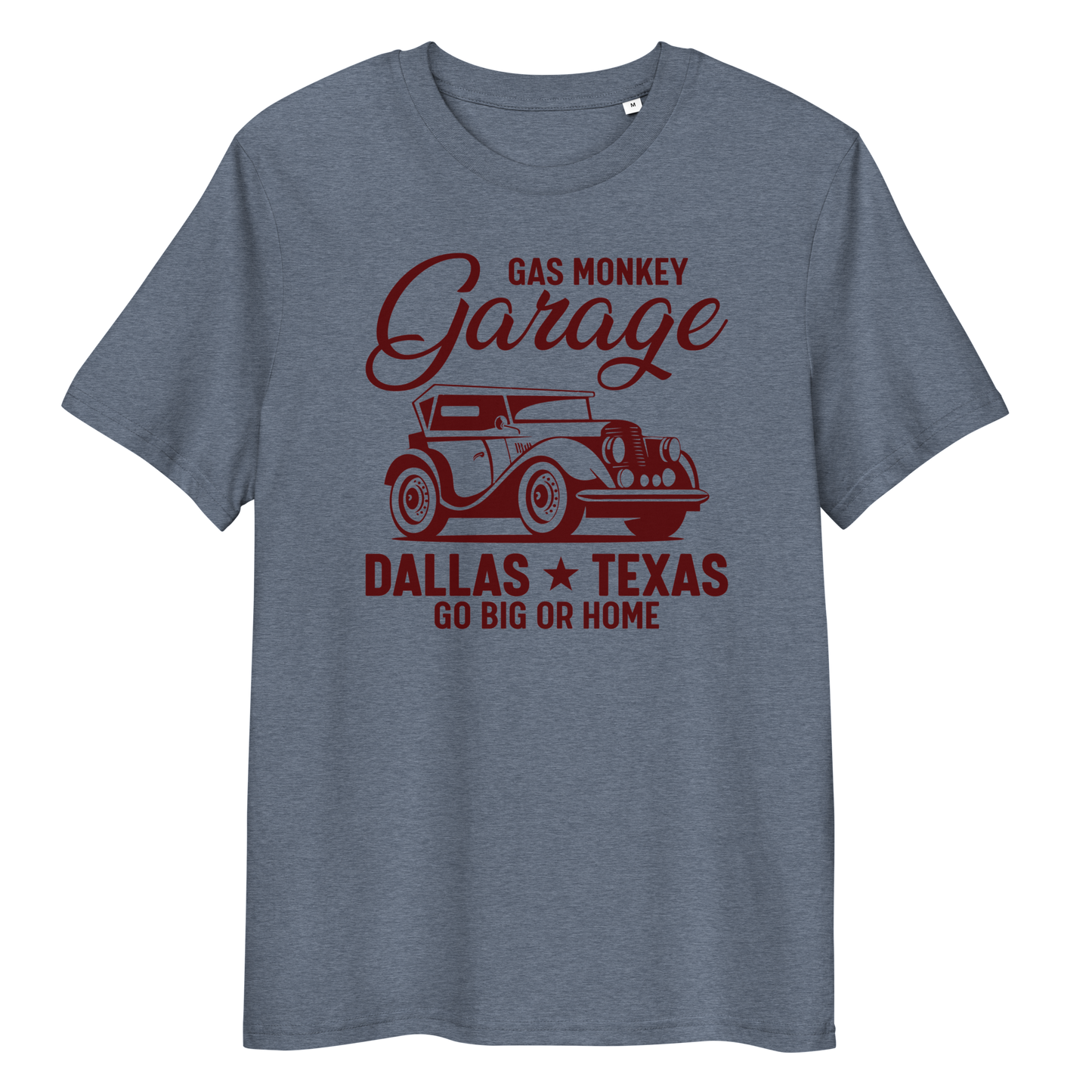 GAS MONKEY DALLAS Unisex organic cotton t-shirt