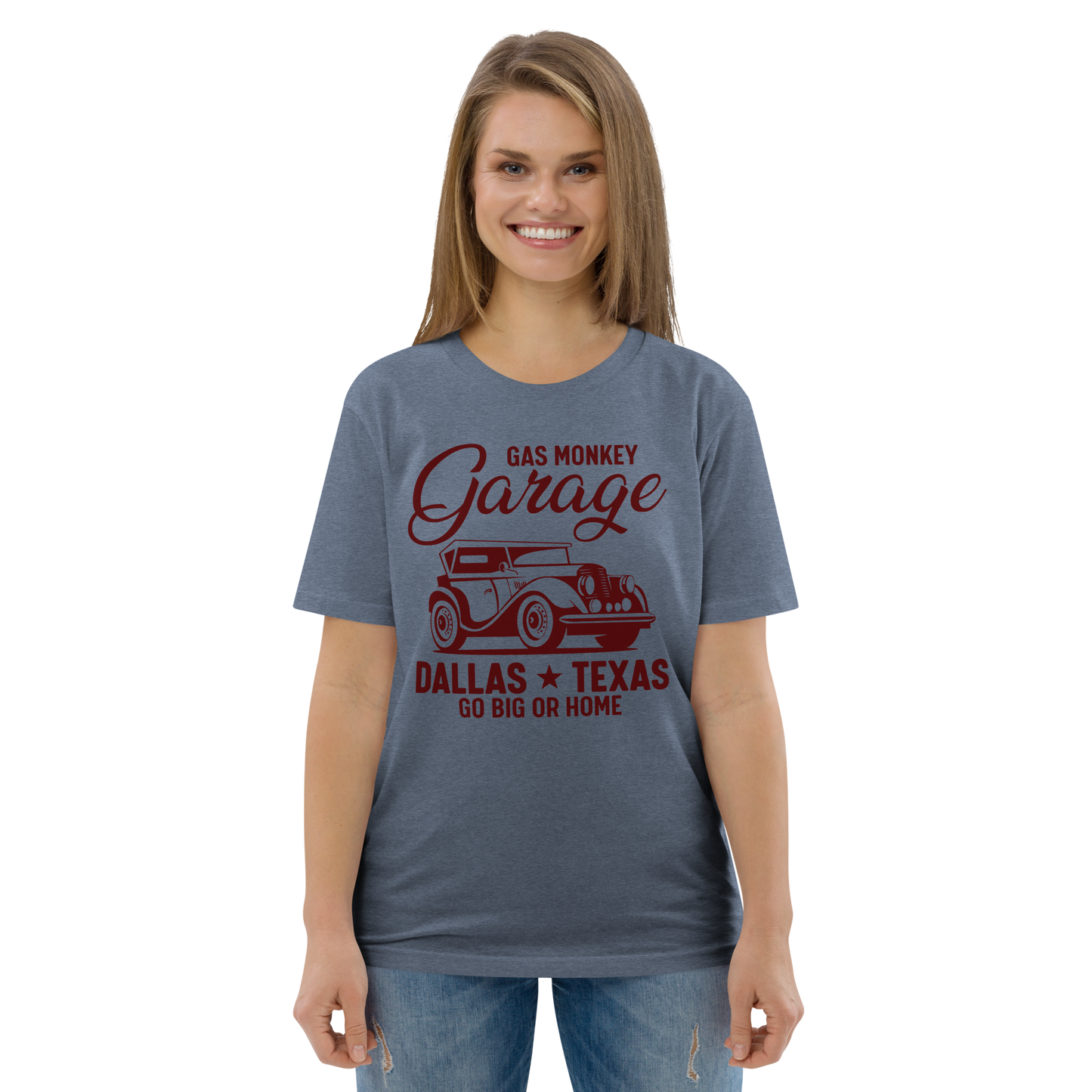 GAS MONKEY DALLAS Unisex organic cotton t-shirt