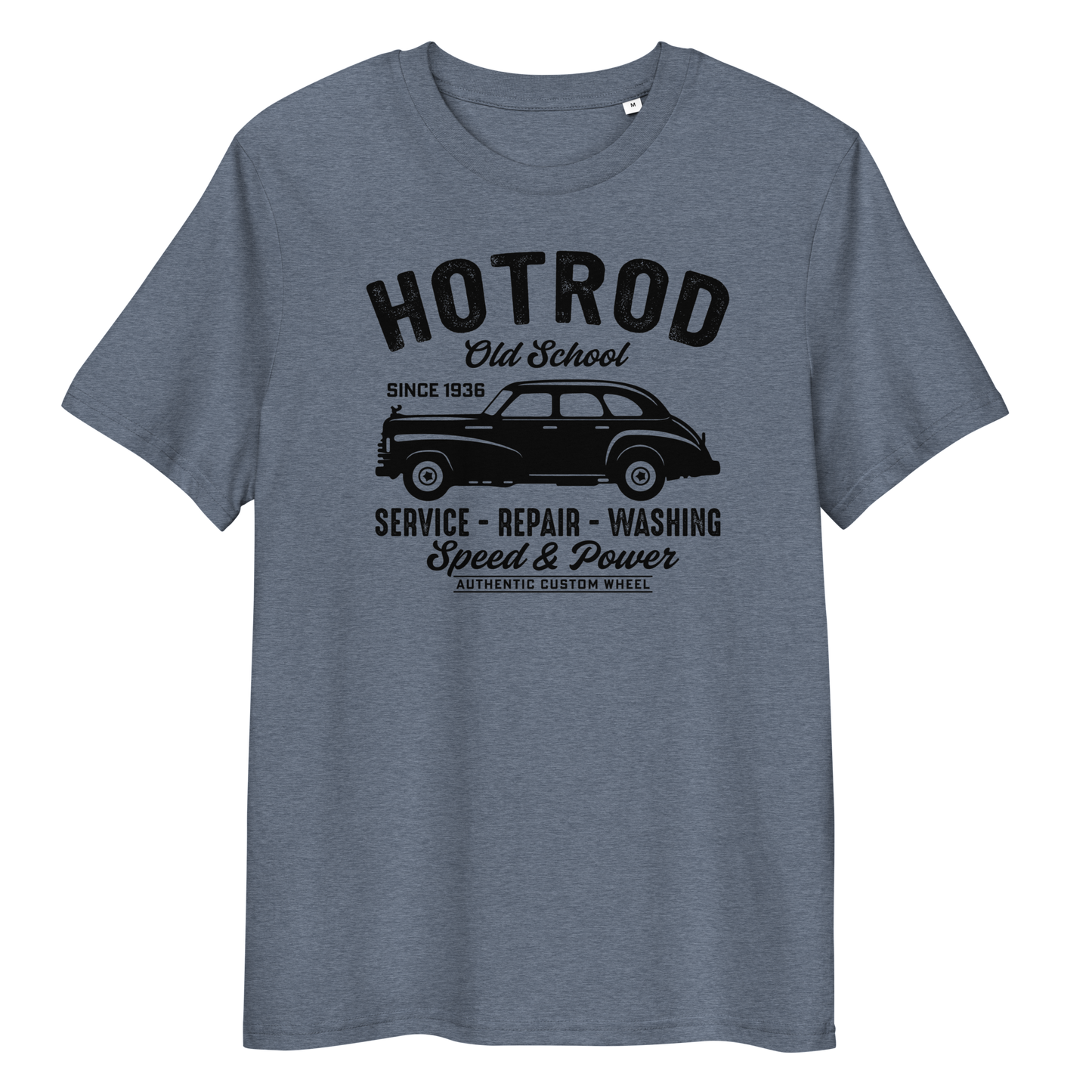 HOTROD OLD SCHOOL Unisex organic cotton t-shirt