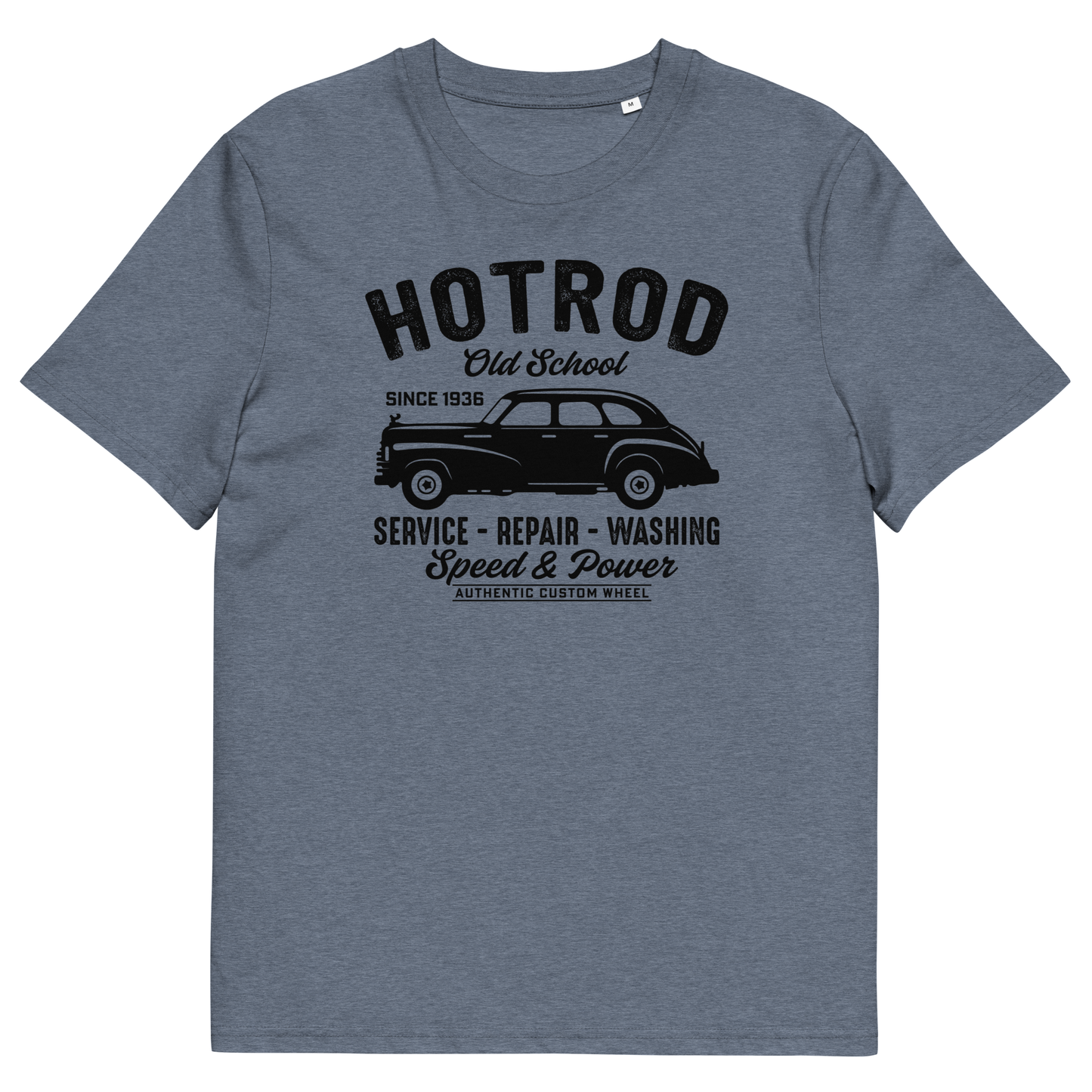 HOTROD OLD SCHOOL Unisex organic cotton t-shirt