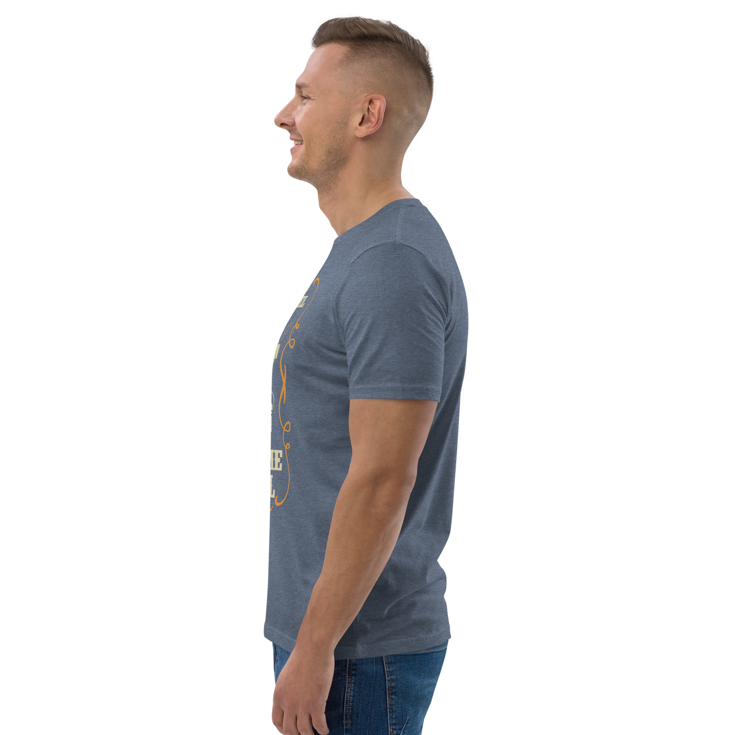 BEHIND THE WHEEL Unisex organic cotton t-shirt