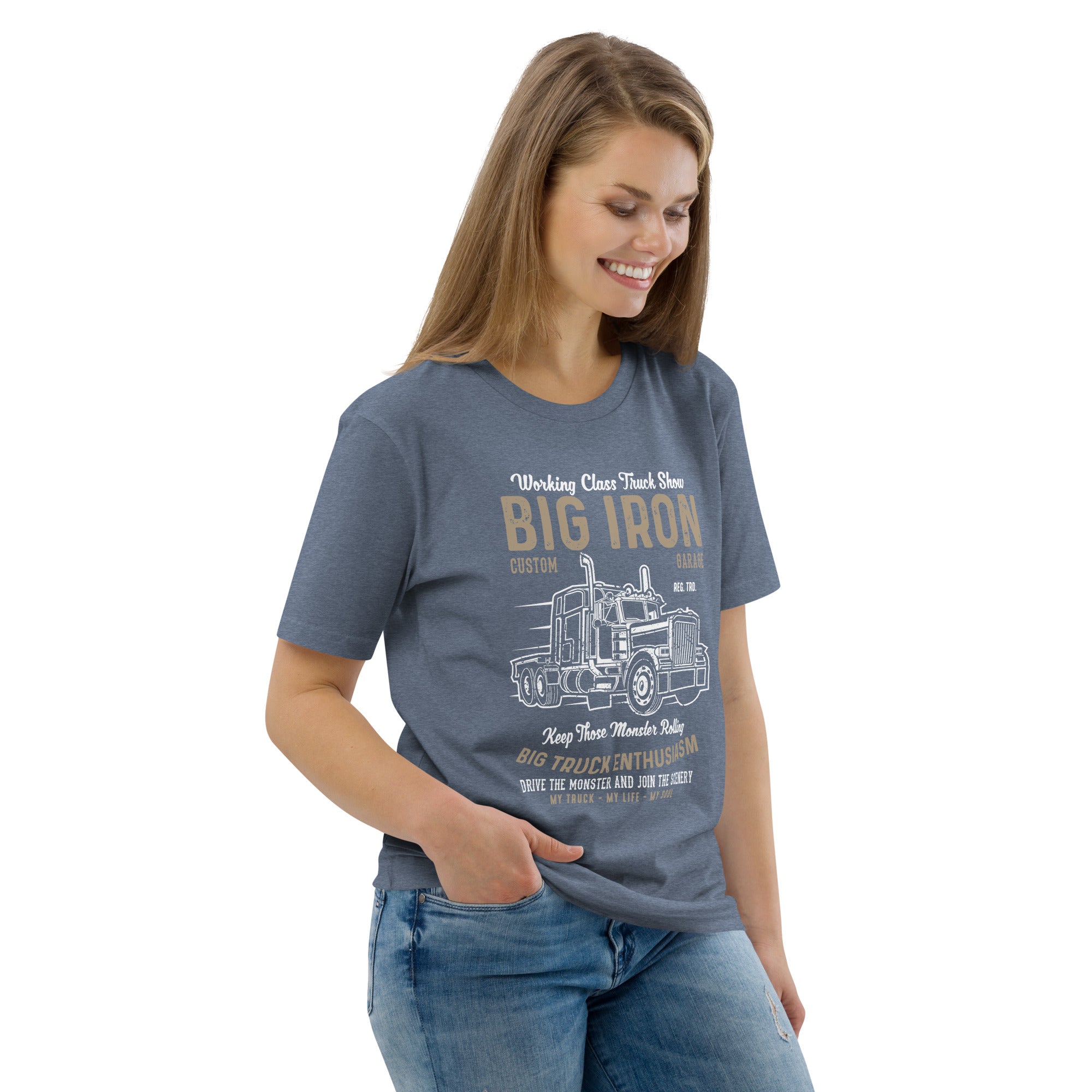 WORKING CLASS BIG IRON Unisex T-Shirt aus Bio-Baumwolle