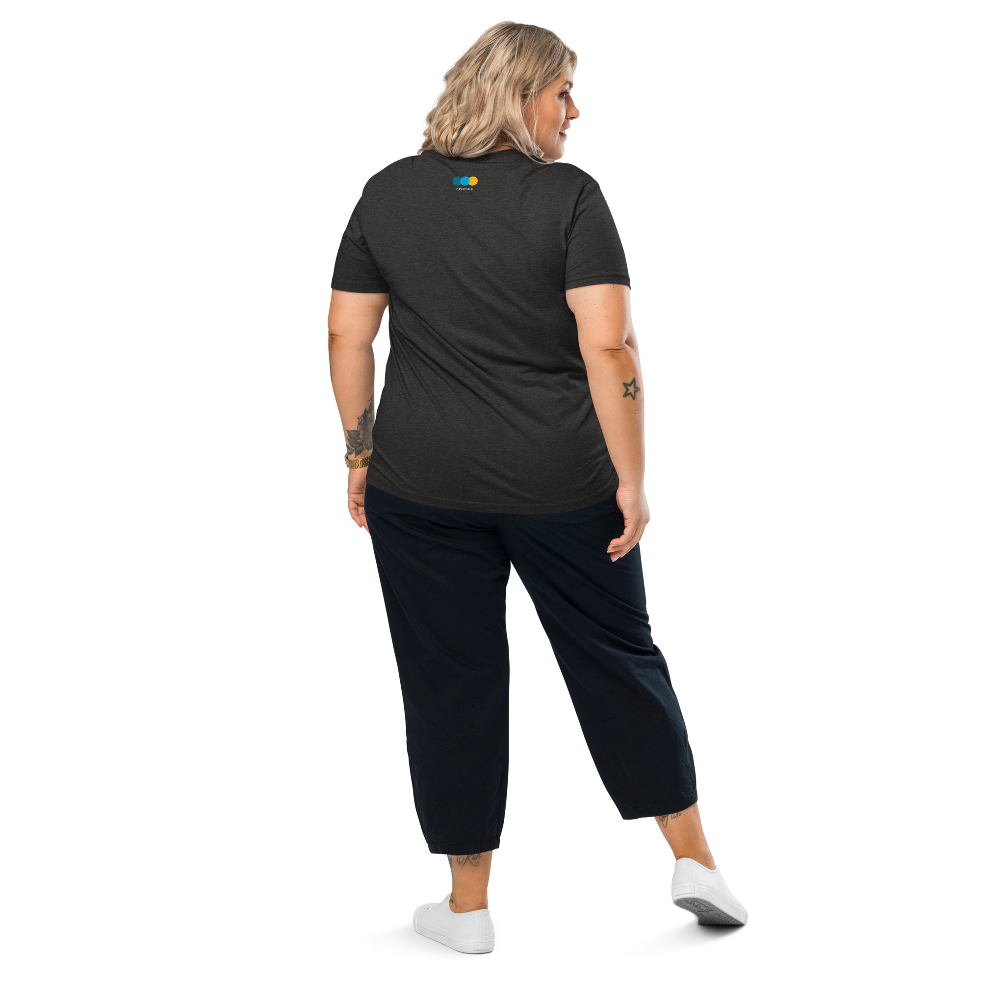 DETRÁS DEL VOLANTE Camiseta unisex de algodón orgánico
