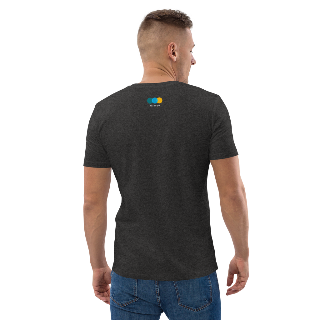 ICH BIN EIN MONSTER TRUCK Unisex-T-Shirt aus Bio-Baumwolle