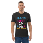 HATS OFF! unisex t-shirt - Printoo Shop - - graduation, t-shirt, unisex, Unisex Organic Cotton T-Shirt | Stanley/Stella STTU169
