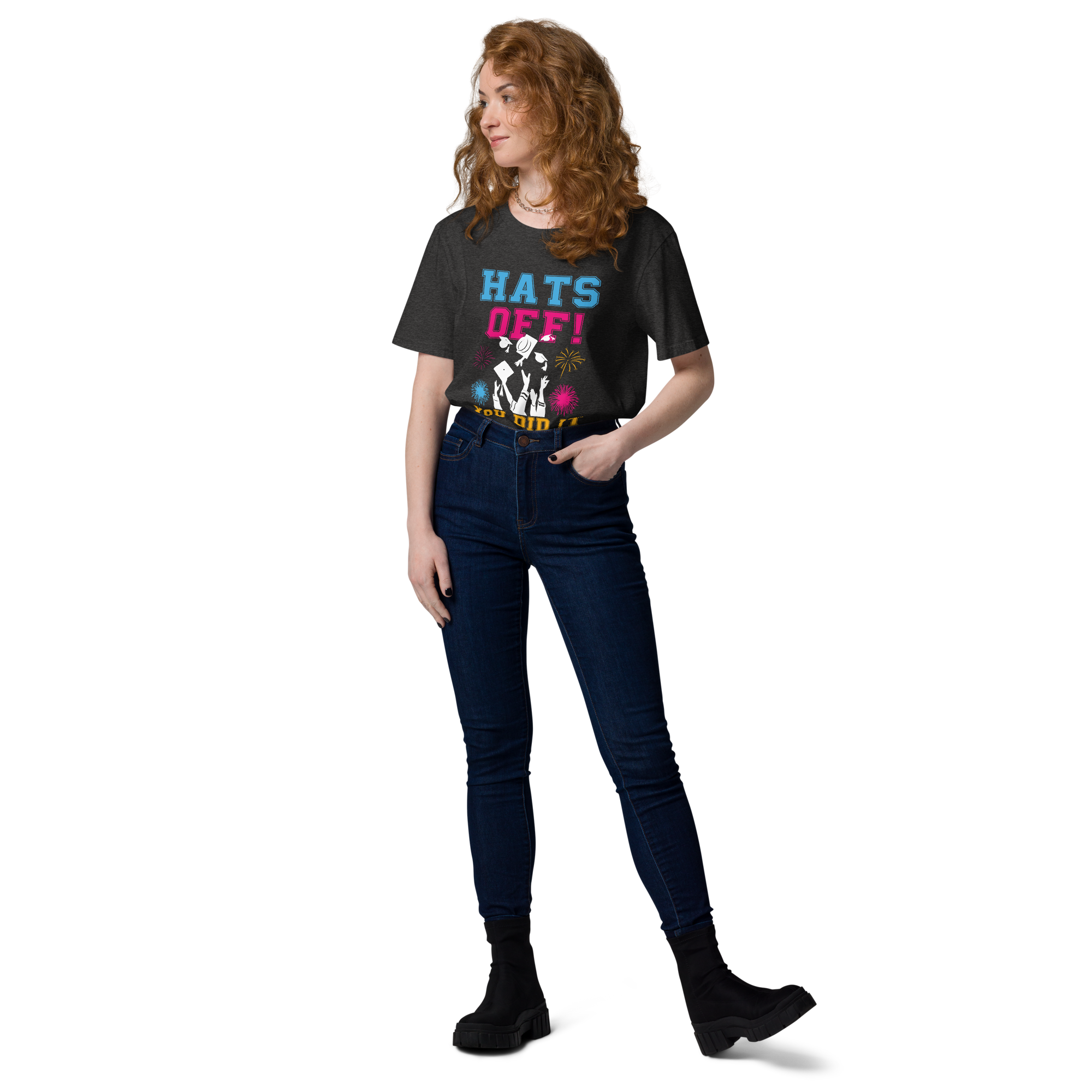 HATS OFF! unisex t-shirt