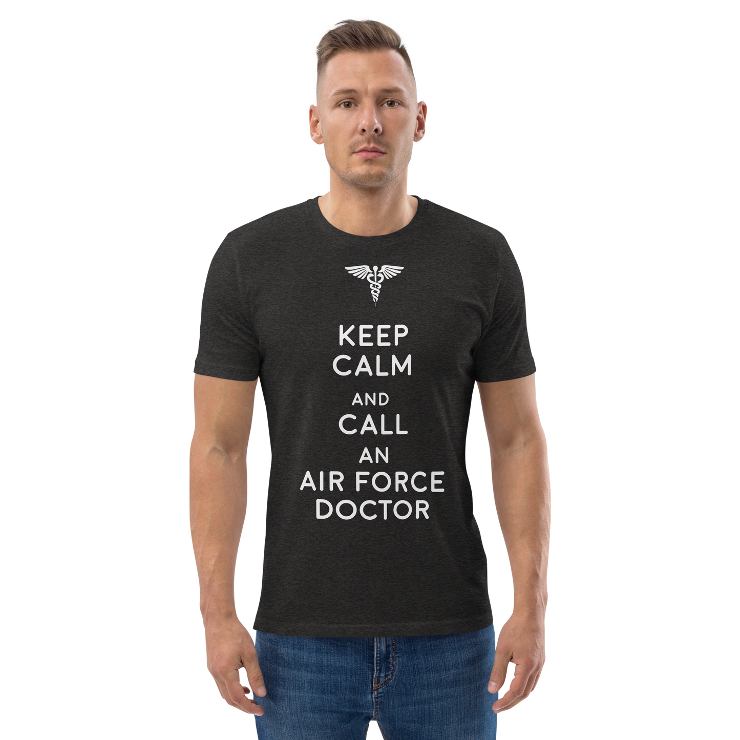 AIR FORCE DOCTOR Doctor series unisex organic cotton t-shirt